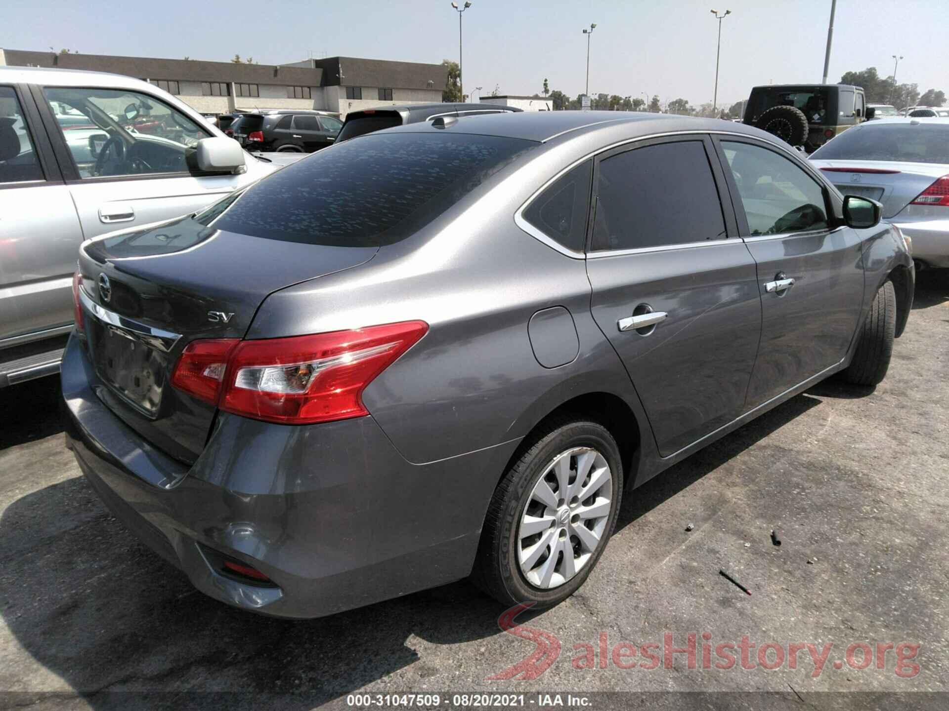 3N1AB7AP3HL674339 2017 NISSAN SENTRA