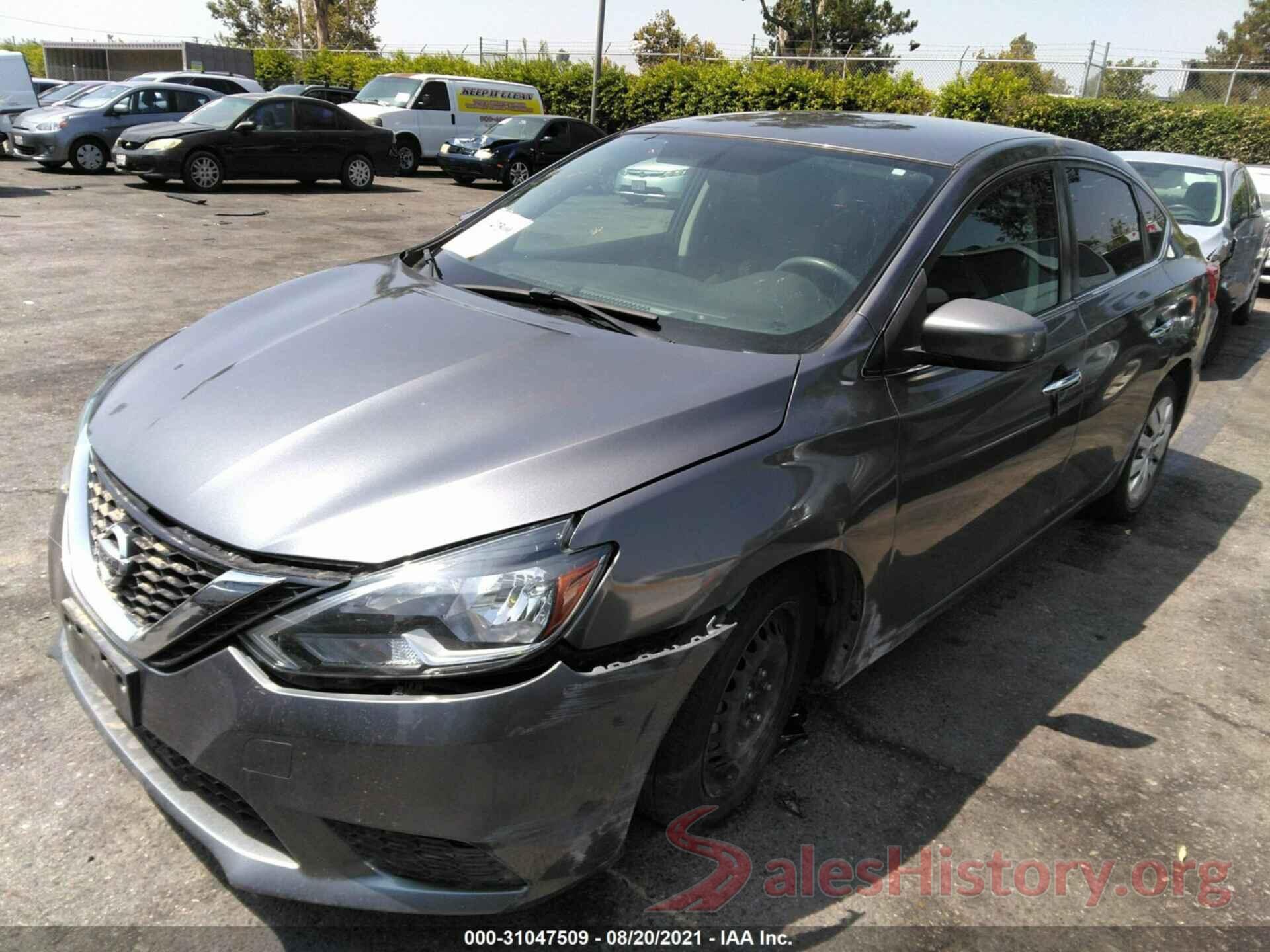 3N1AB7AP3HL674339 2017 NISSAN SENTRA