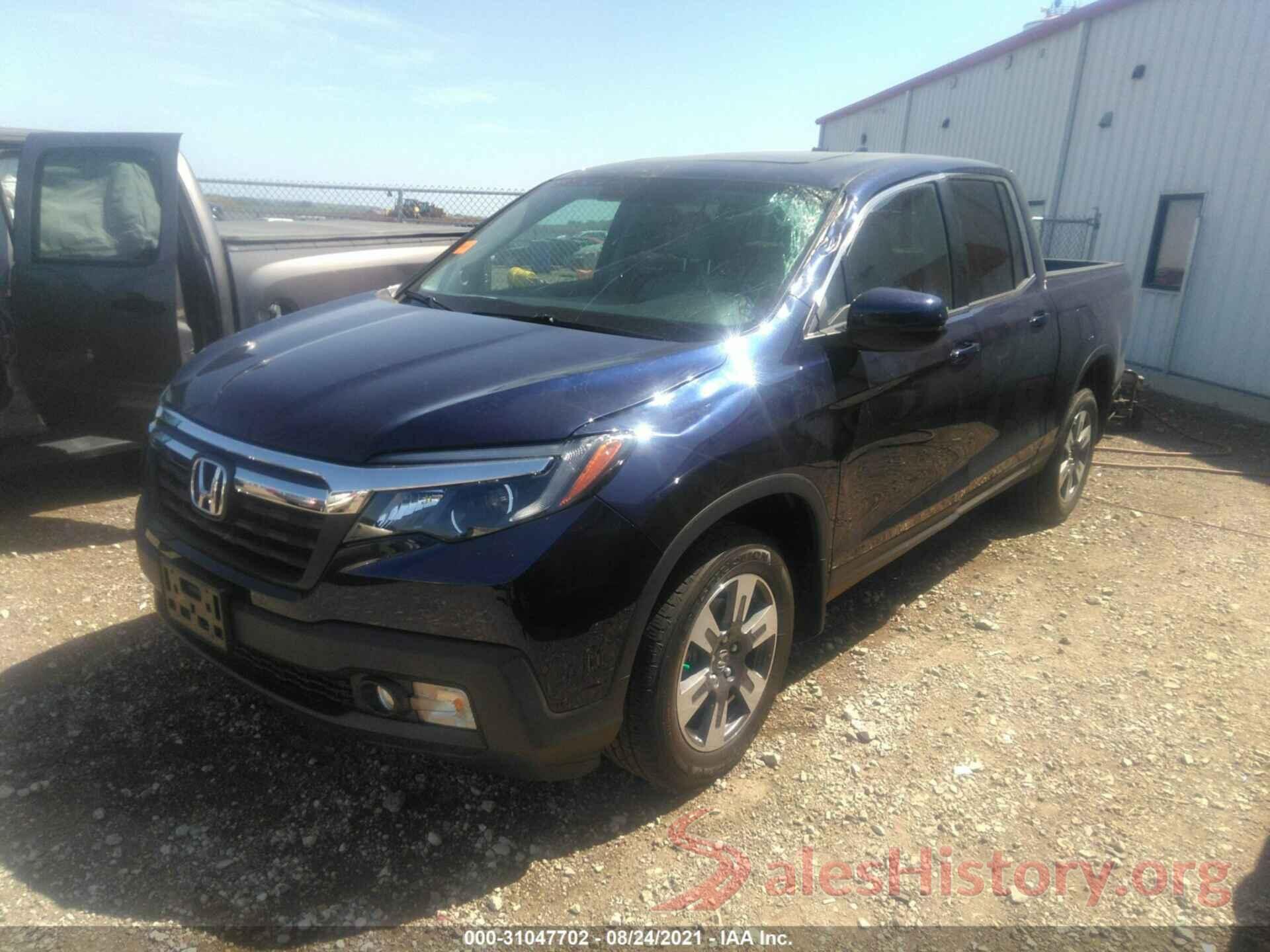 5FPYK3F53KB035922 2019 HONDA RIDGELINE