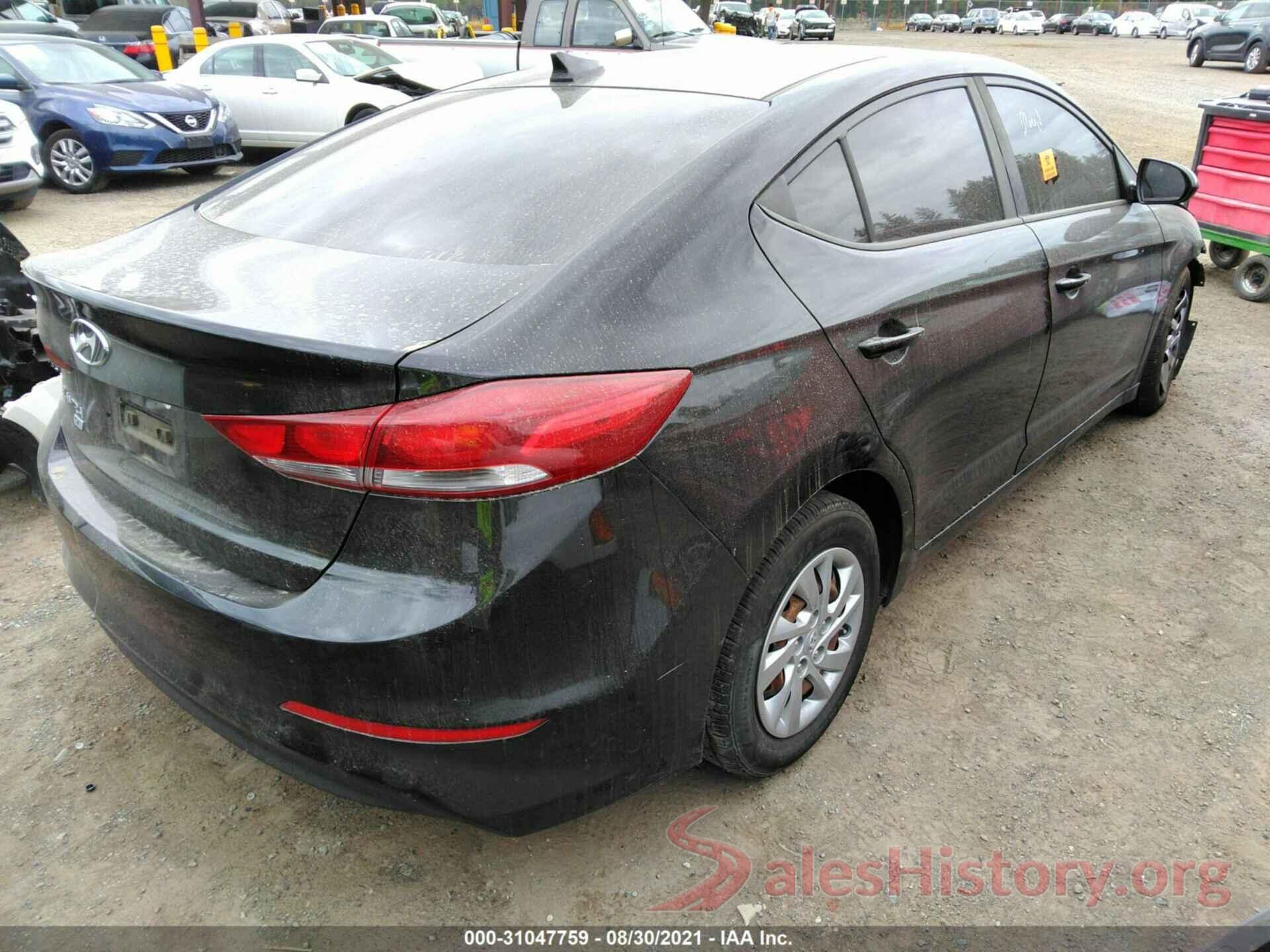 KMHD74LF8HU367684 2017 HYUNDAI ELANTRA