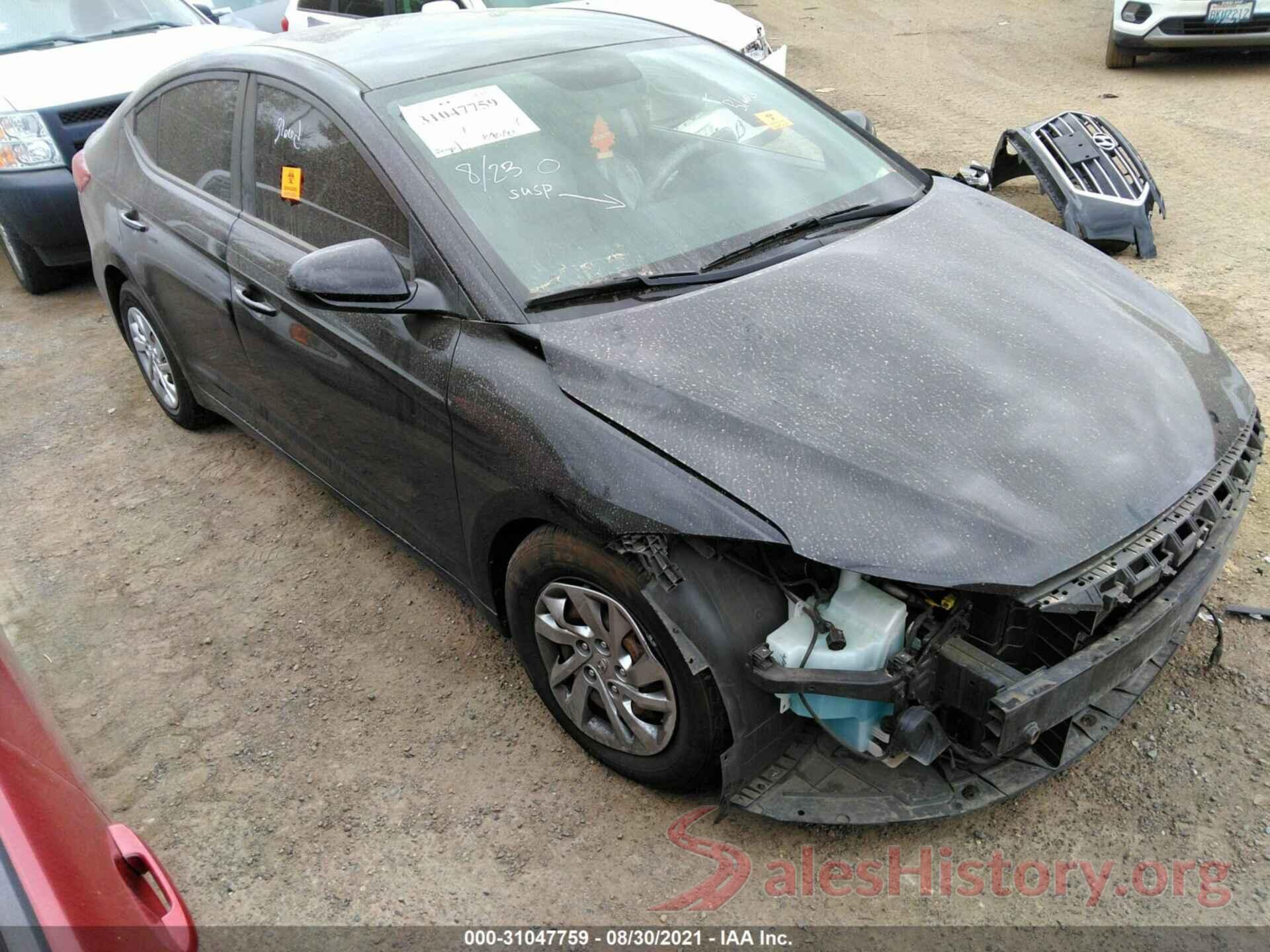 KMHD74LF8HU367684 2017 HYUNDAI ELANTRA