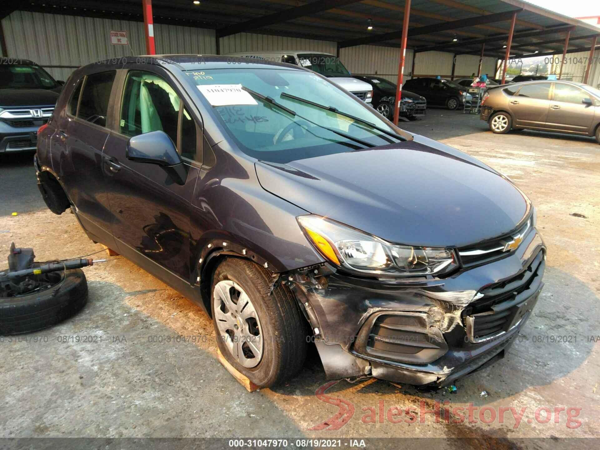 3GNCJKSB8KL176232 2019 CHEVROLET TRAX