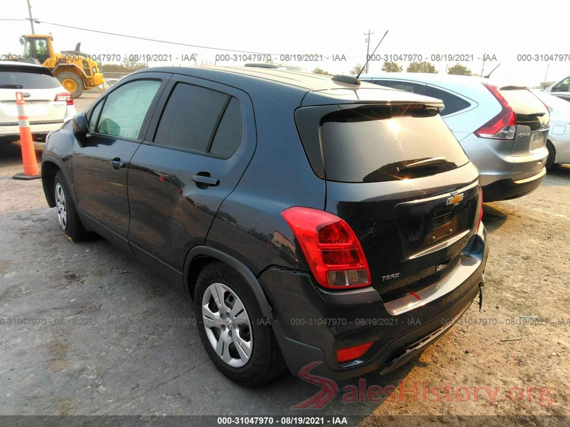 3GNCJKSB8KL176232 2019 CHEVROLET TRAX