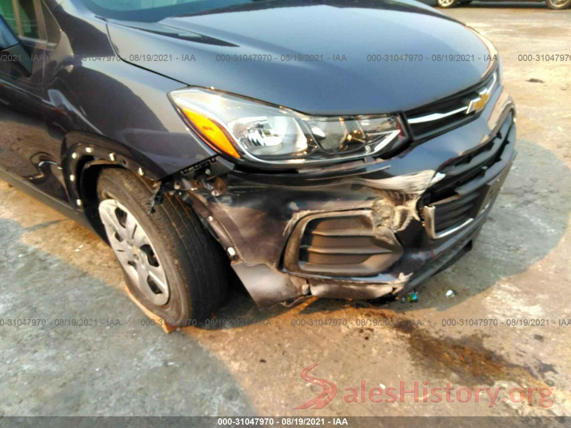 3GNCJKSB8KL176232 2019 CHEVROLET TRAX