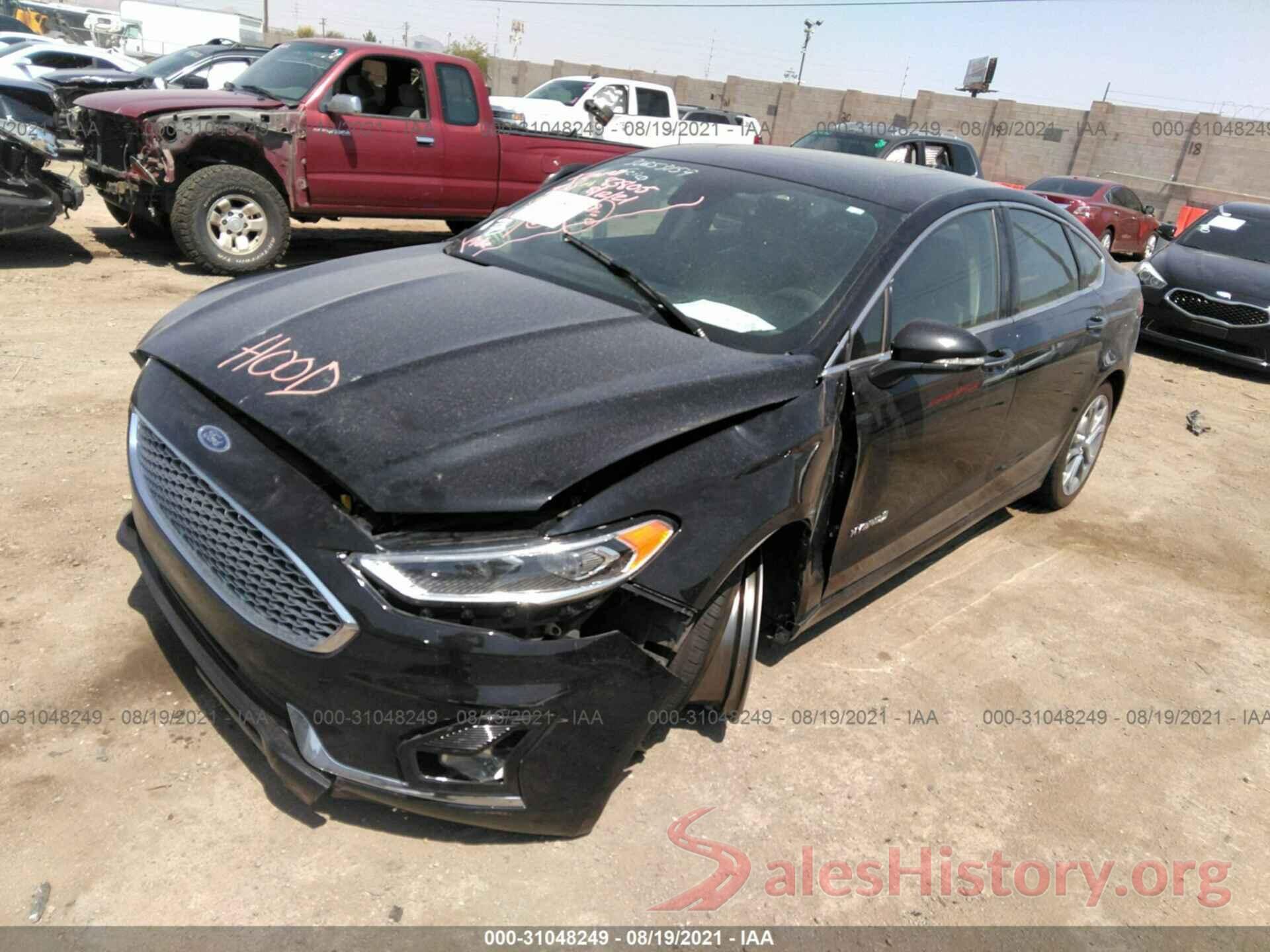 3FA6P0RU9KR187338 2019 FORD FUSION HYBRID