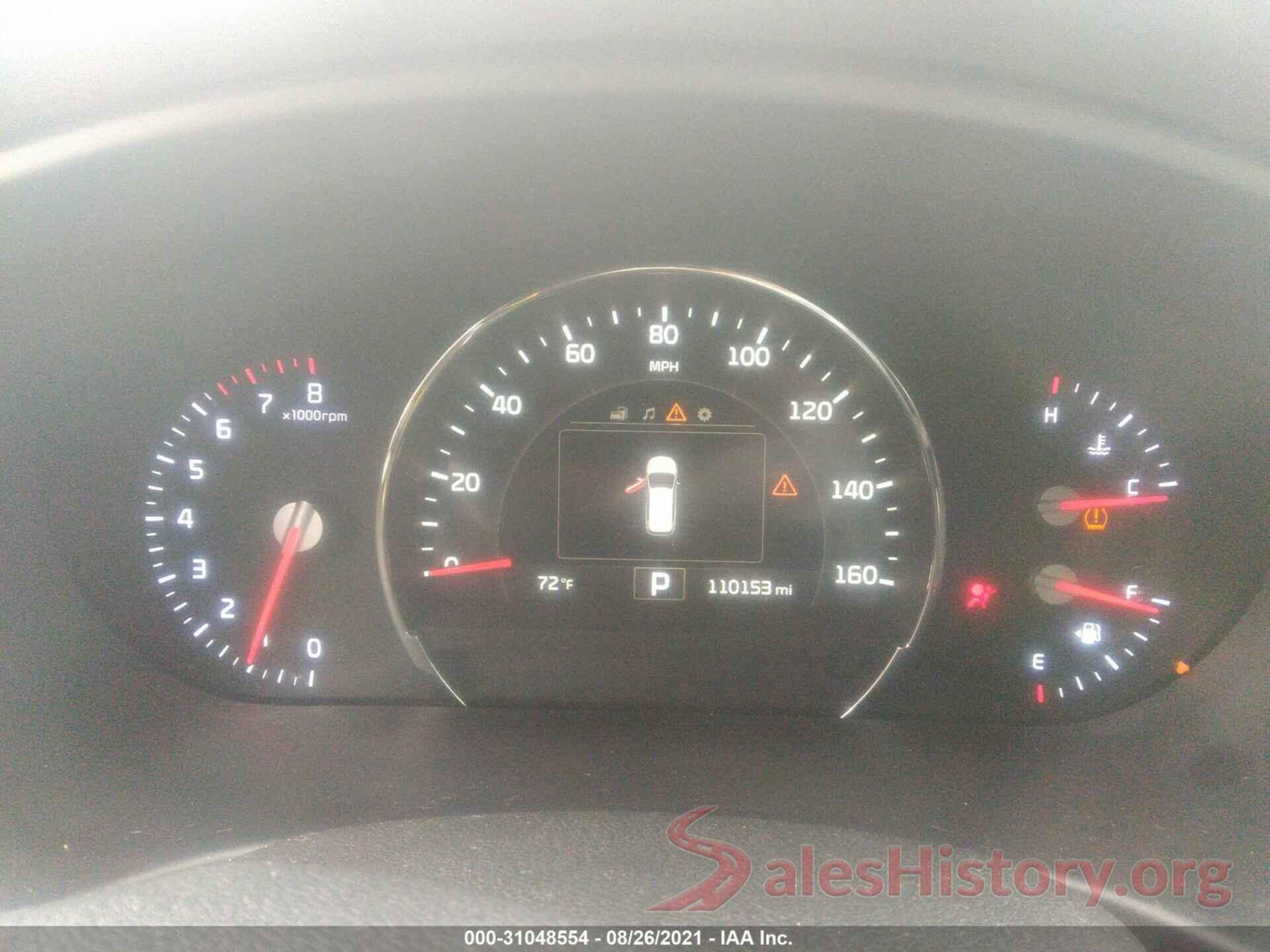 5XYPHDA15HG258915 2017 KIA SORENTO