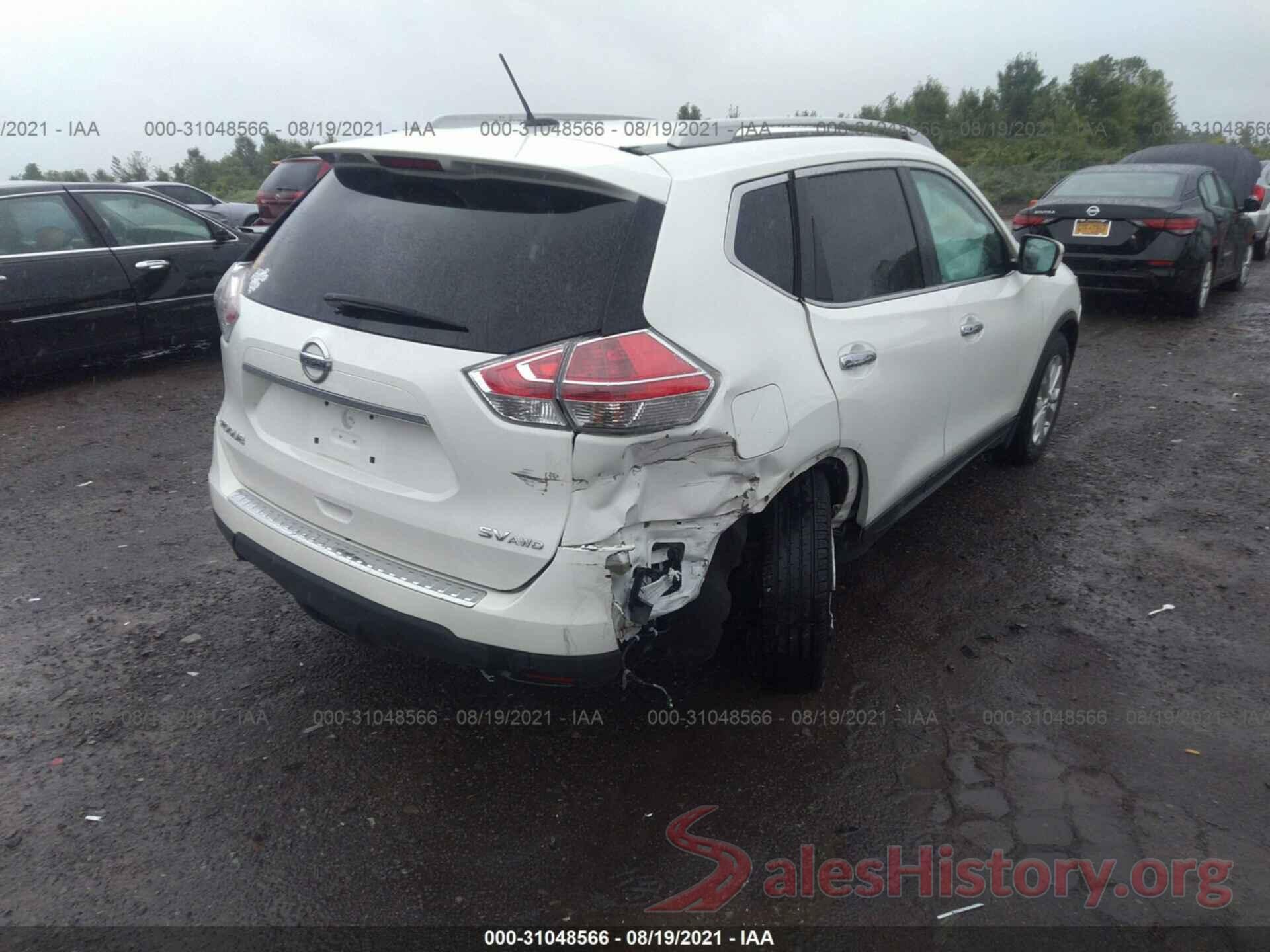 5N1AT2MV3GC855115 2016 NISSAN ROGUE