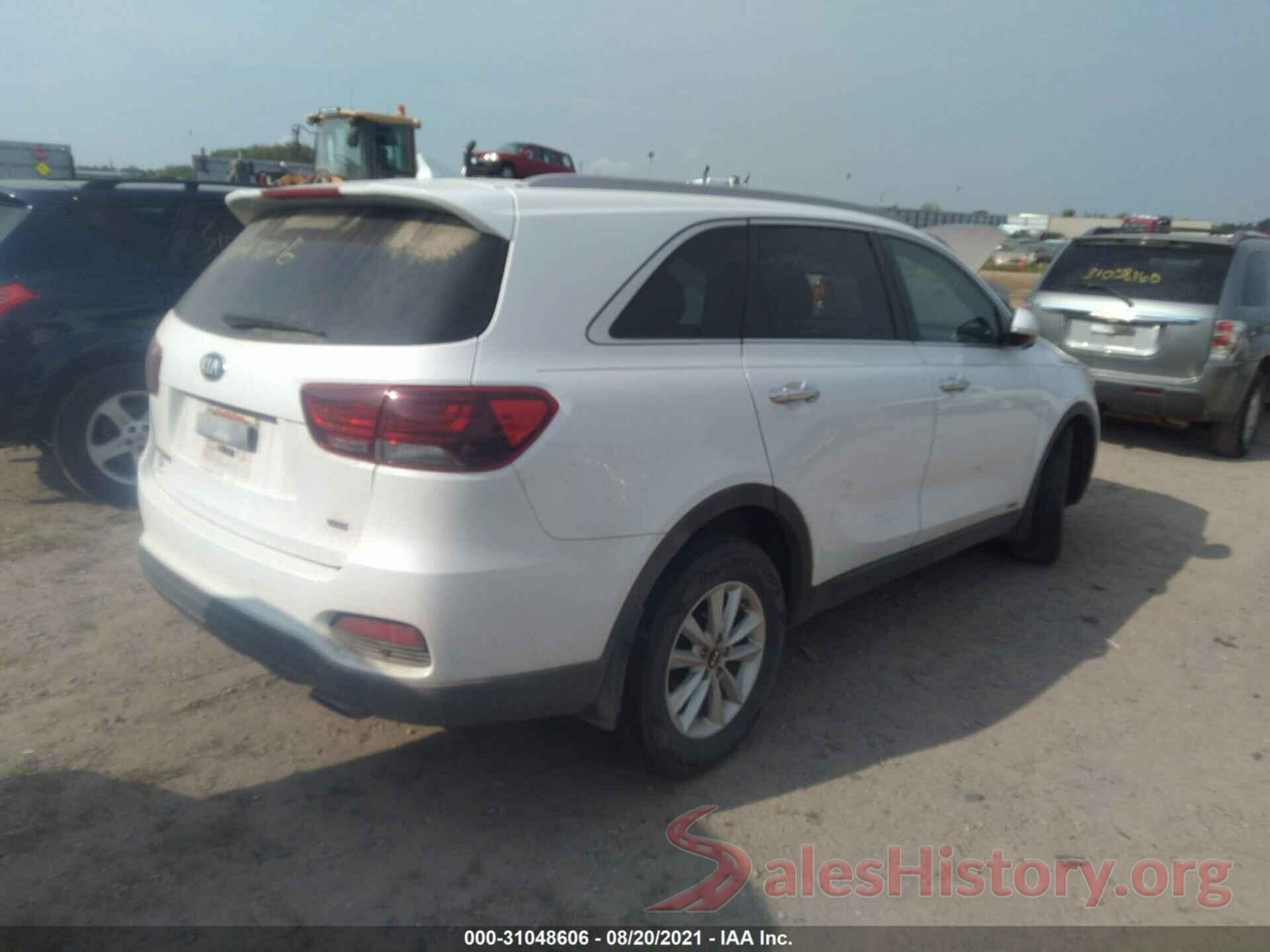 5XYPGDA30KG552931 2019 KIA SORENTO