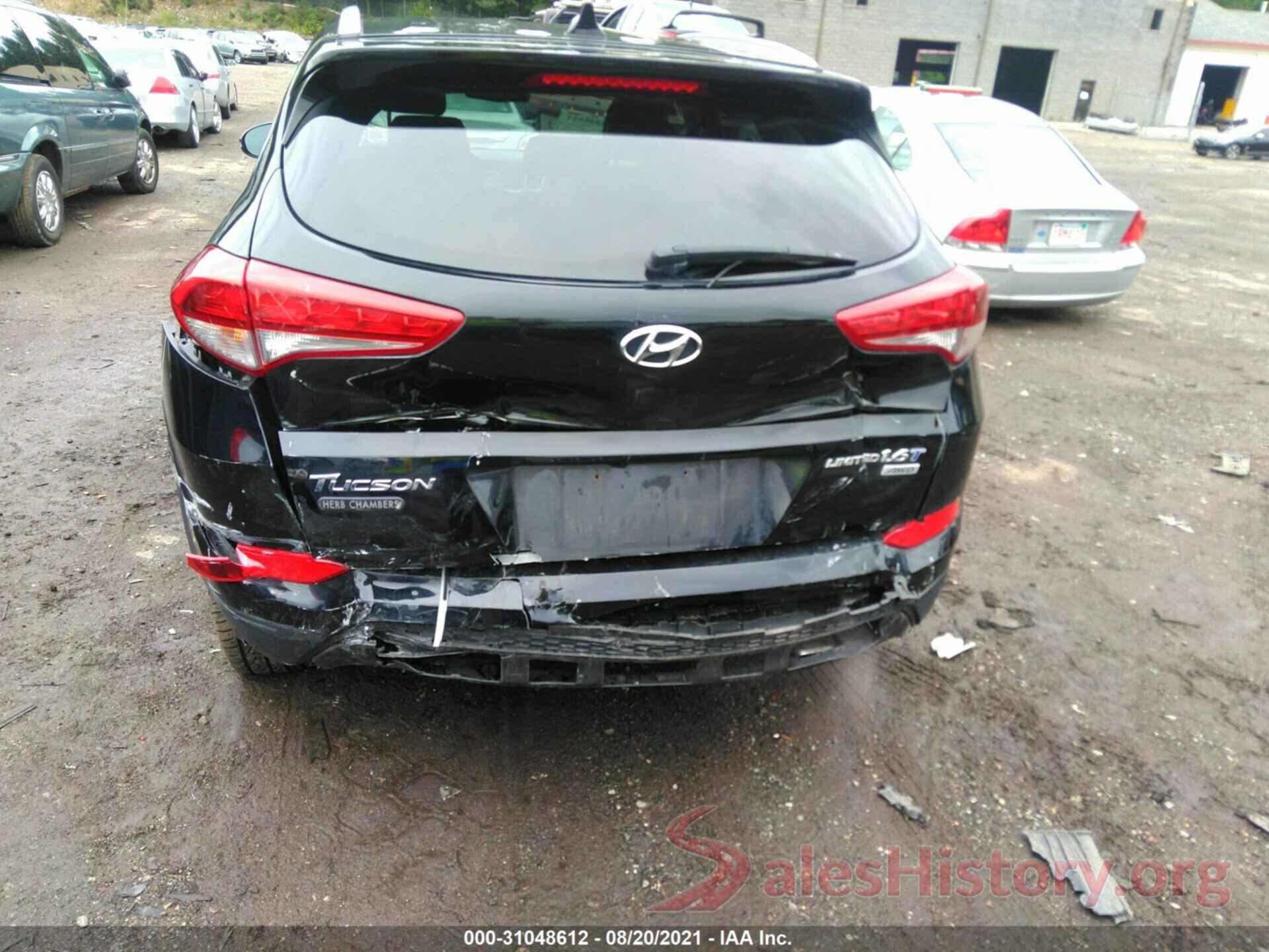 KM8J3CA29GU175911 2016 HYUNDAI TUCSON