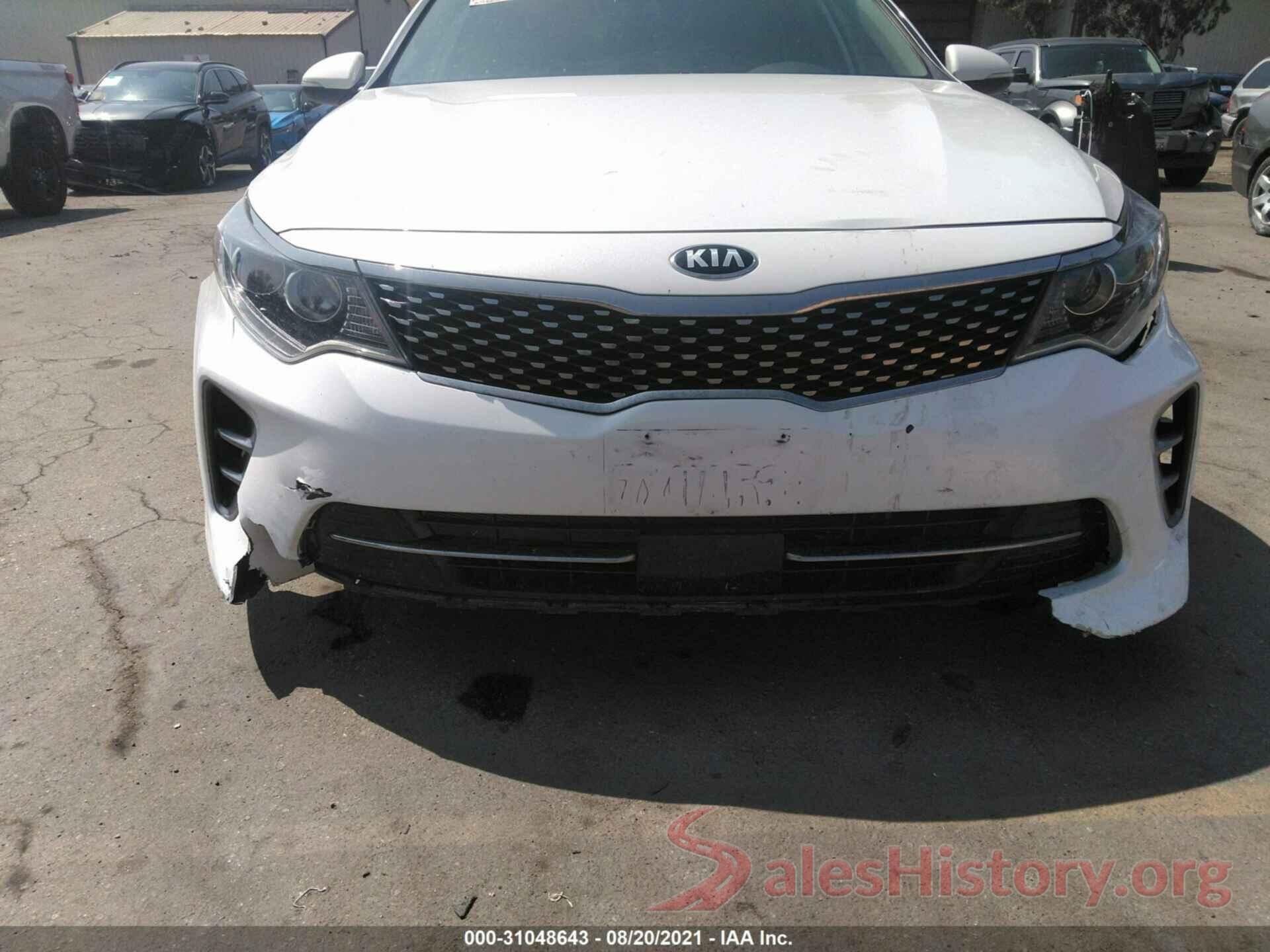 5XXGU4L30HG137594 2017 KIA OPTIMA