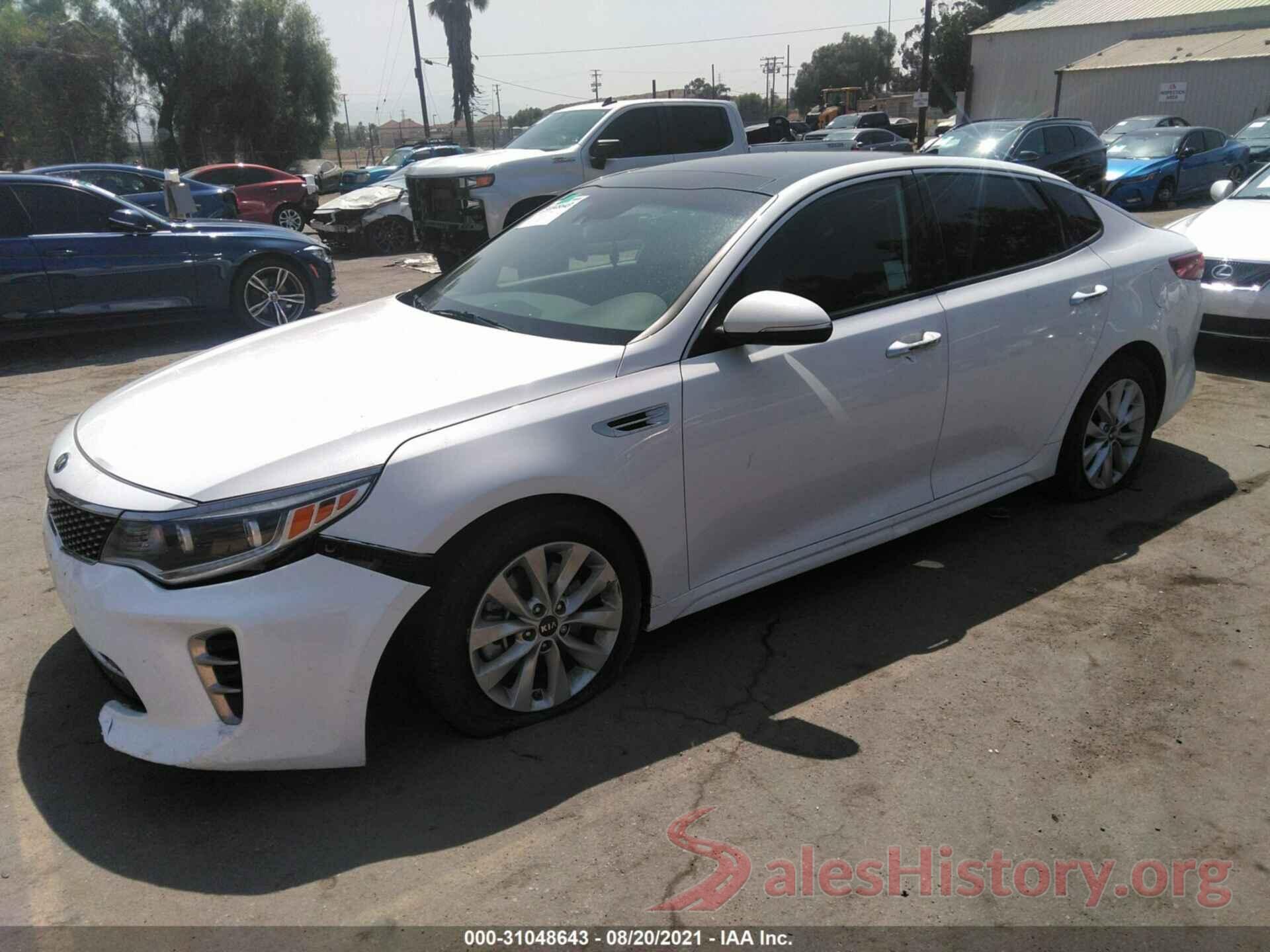 5XXGU4L30HG137594 2017 KIA OPTIMA