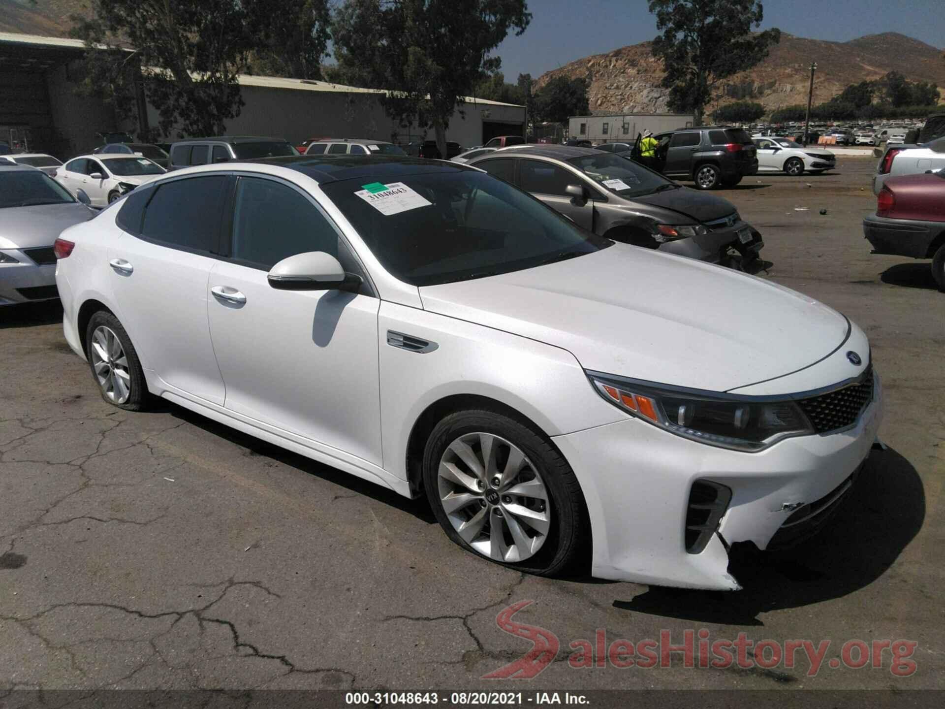 5XXGU4L30HG137594 2017 KIA OPTIMA