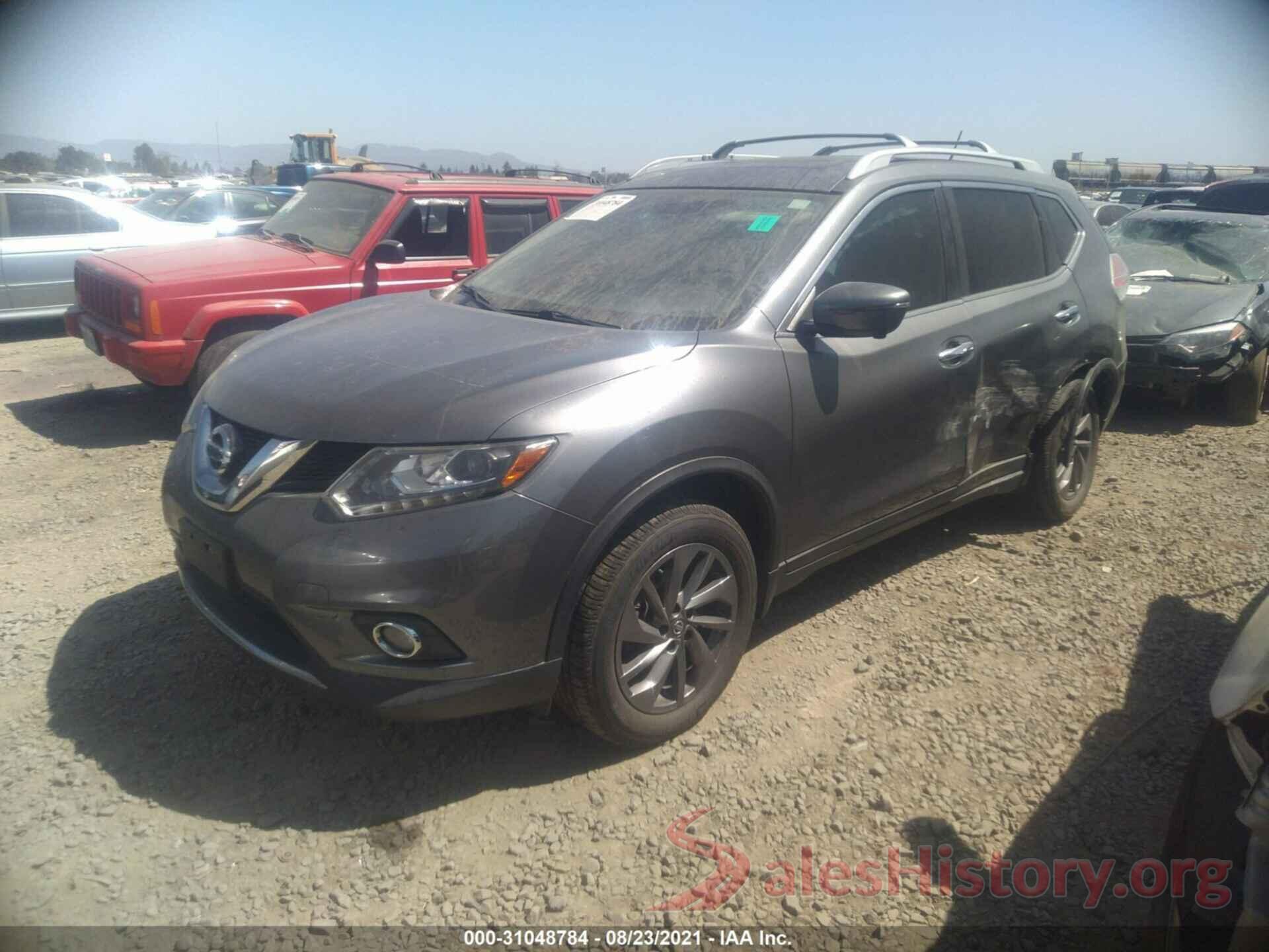 5N1AT2MV1GC879476 2016 NISSAN ROGUE