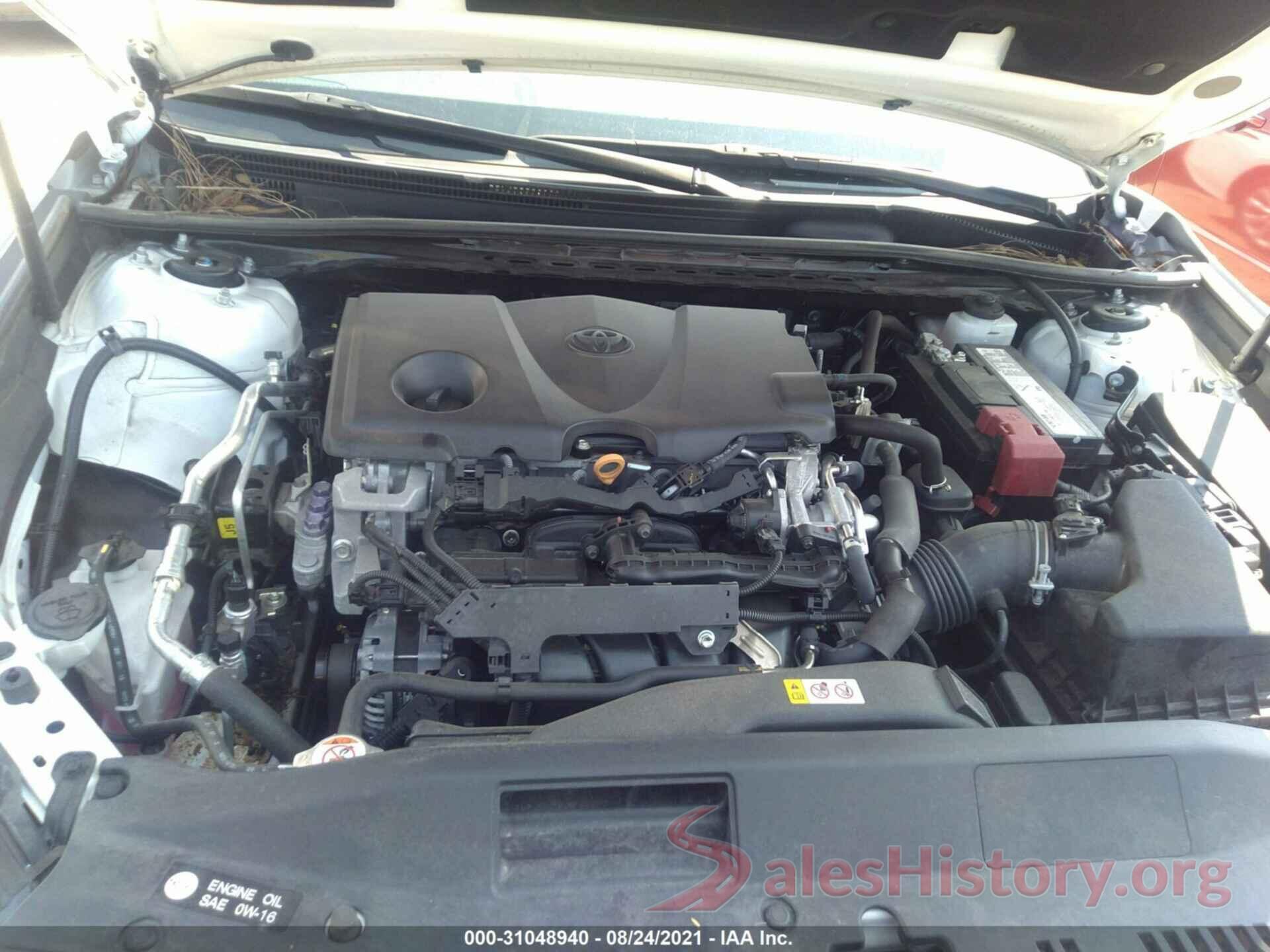 4T1B11HK3KU751490 2019 TOYOTA CAMRY