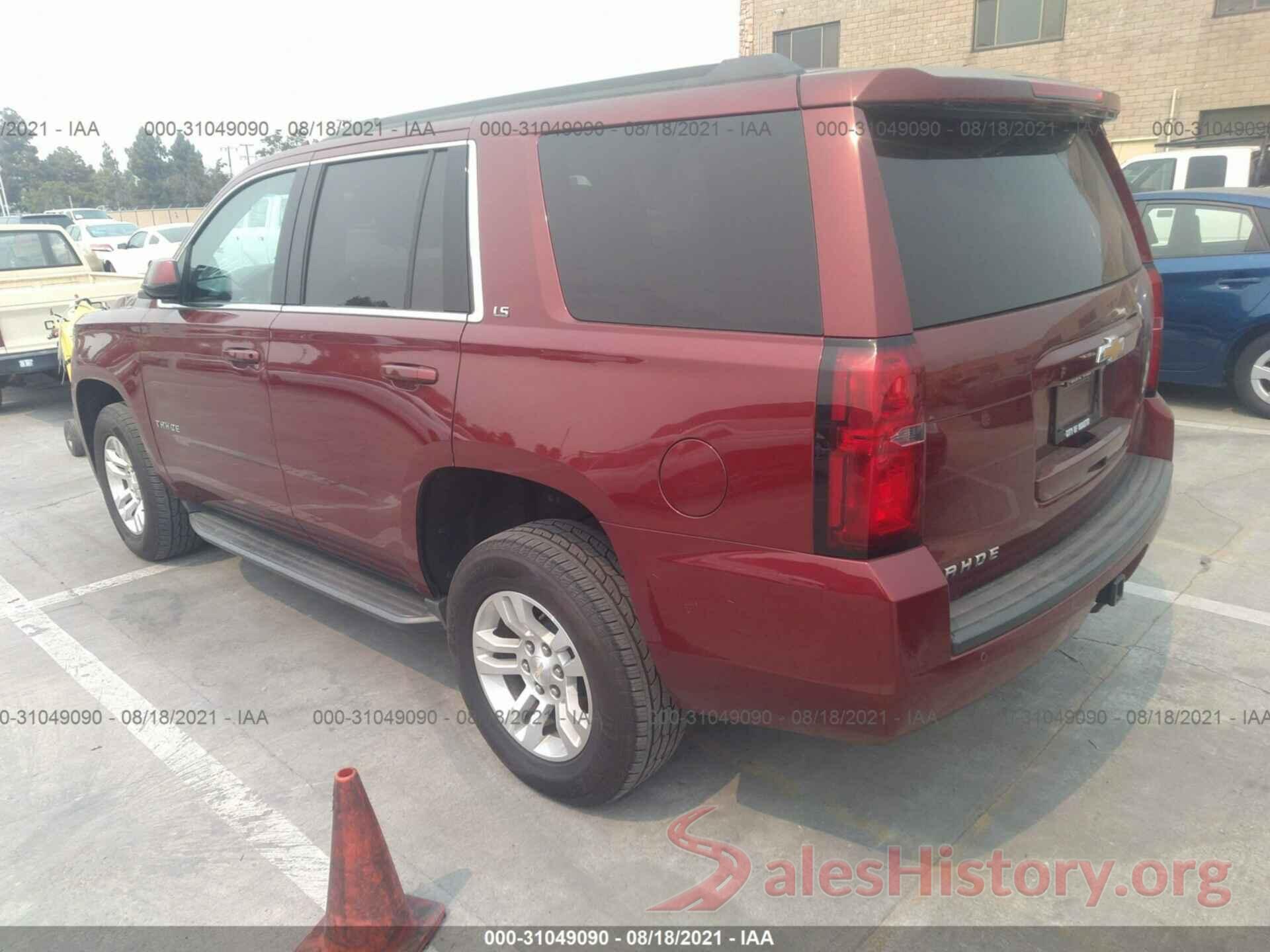 1GNSCAKC6GR480975 2016 CHEVROLET TAHOE