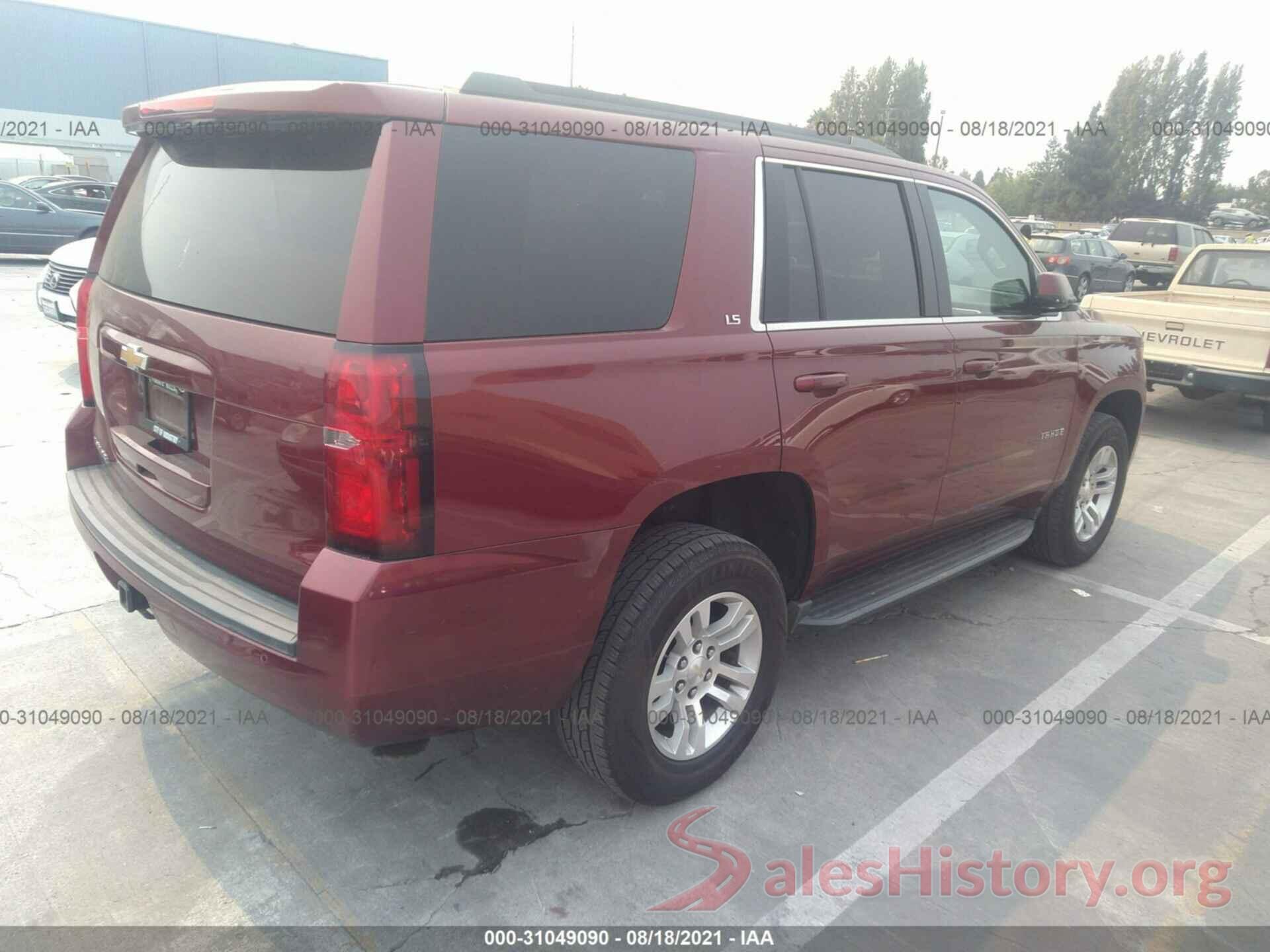 1GNSCAKC6GR480975 2016 CHEVROLET TAHOE