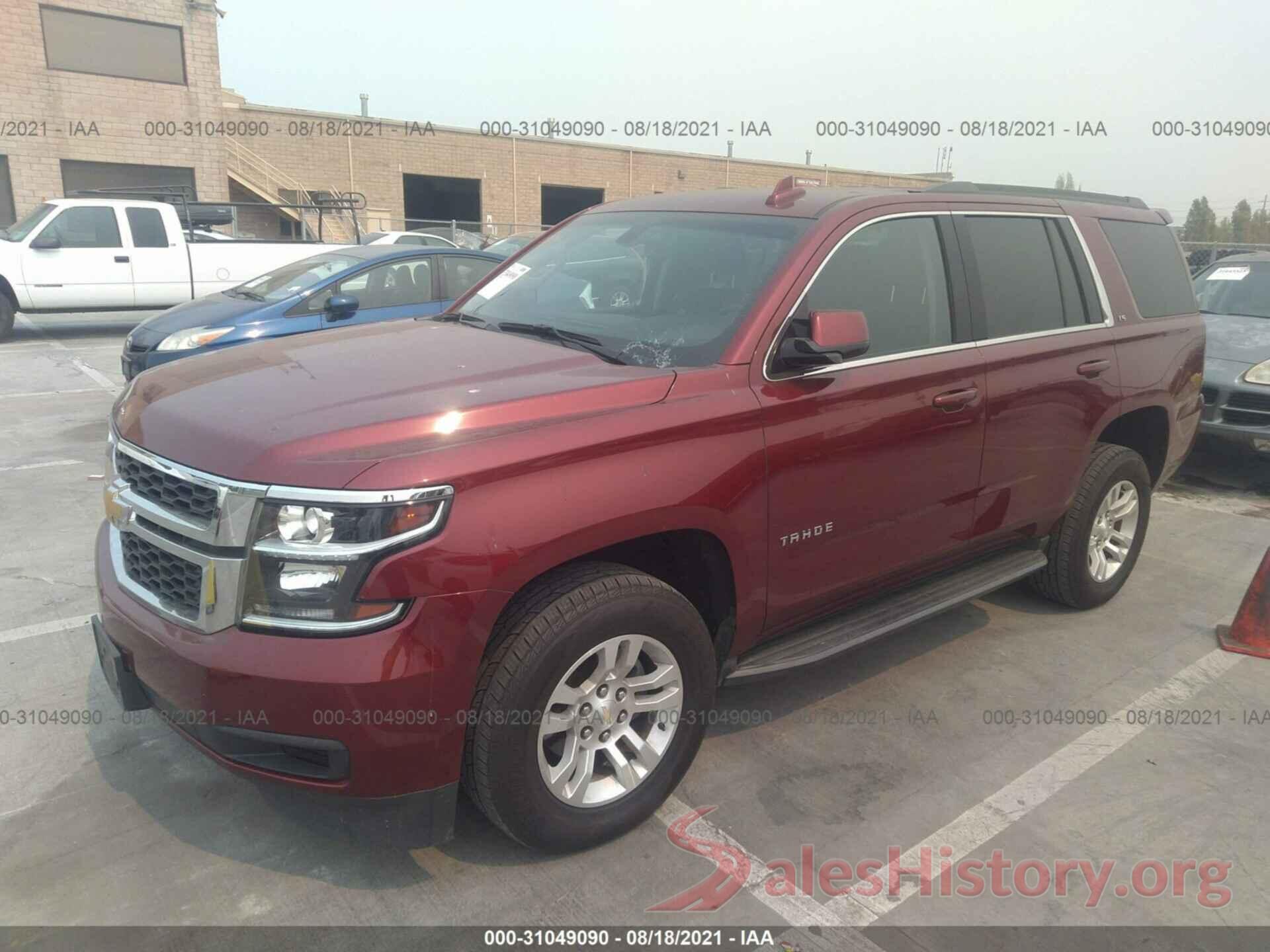 1GNSCAKC6GR480975 2016 CHEVROLET TAHOE