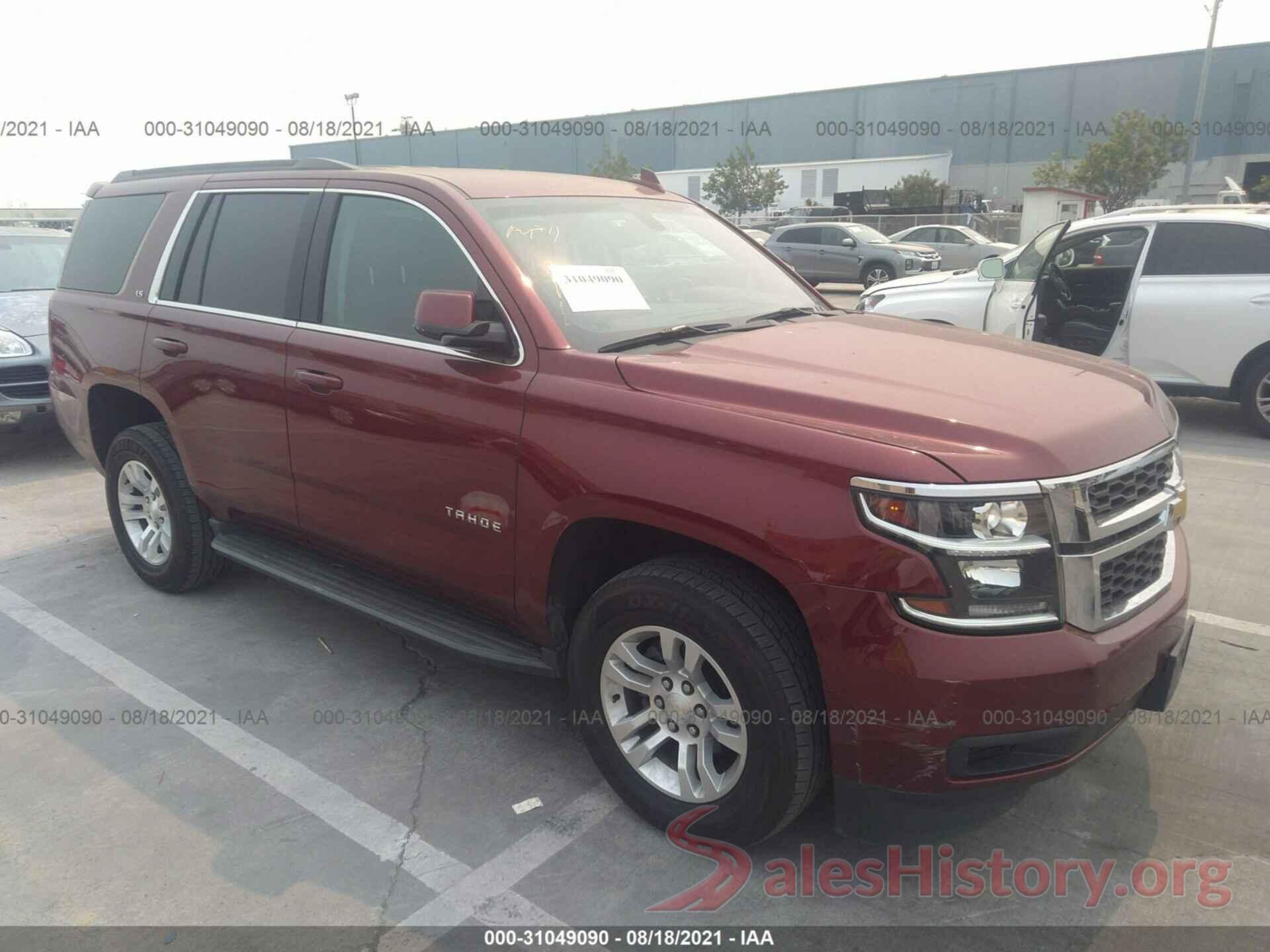 1GNSCAKC6GR480975 2016 CHEVROLET TAHOE