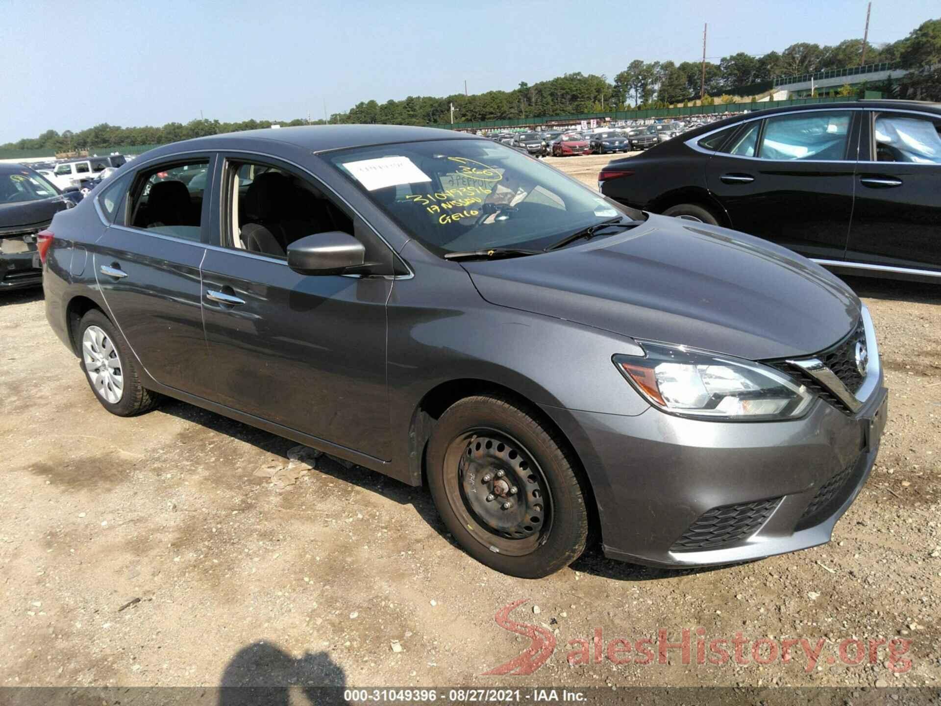 3N1AB7AP4HY346043 2017 NISSAN SENTRA