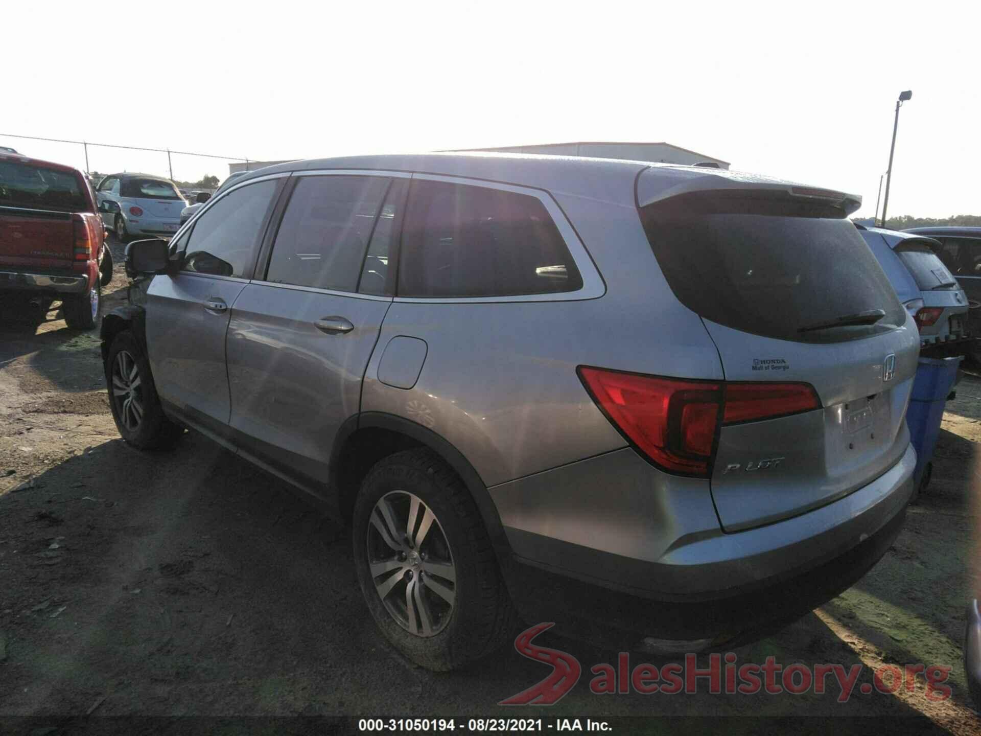 5FNYF5H5XGB041861 2016 HONDA PILOT