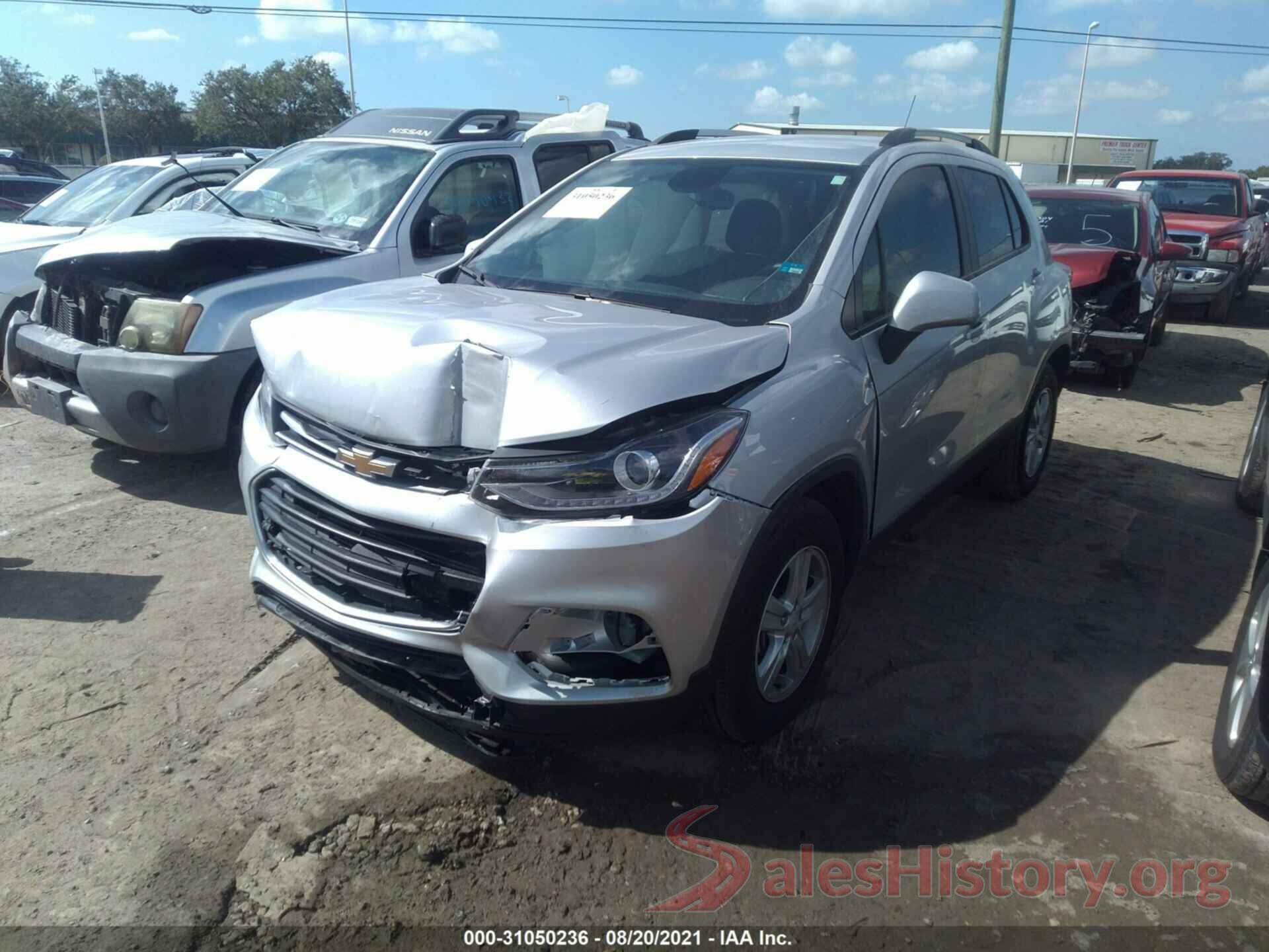 KL7CJLSB2MB303489 2021 CHEVROLET TRAX