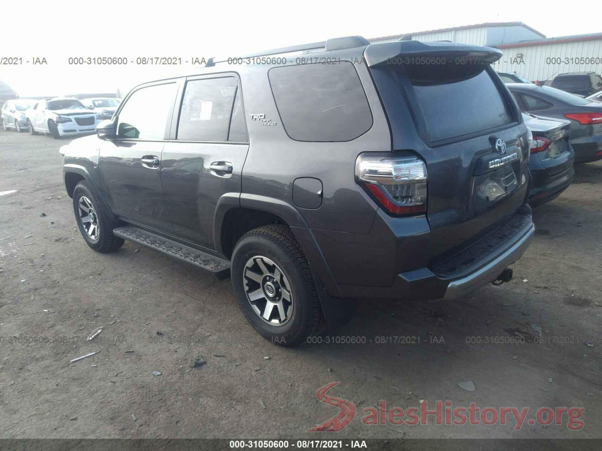 JTEPU5JR4M5932980 2021 TOYOTA 4RUNNER