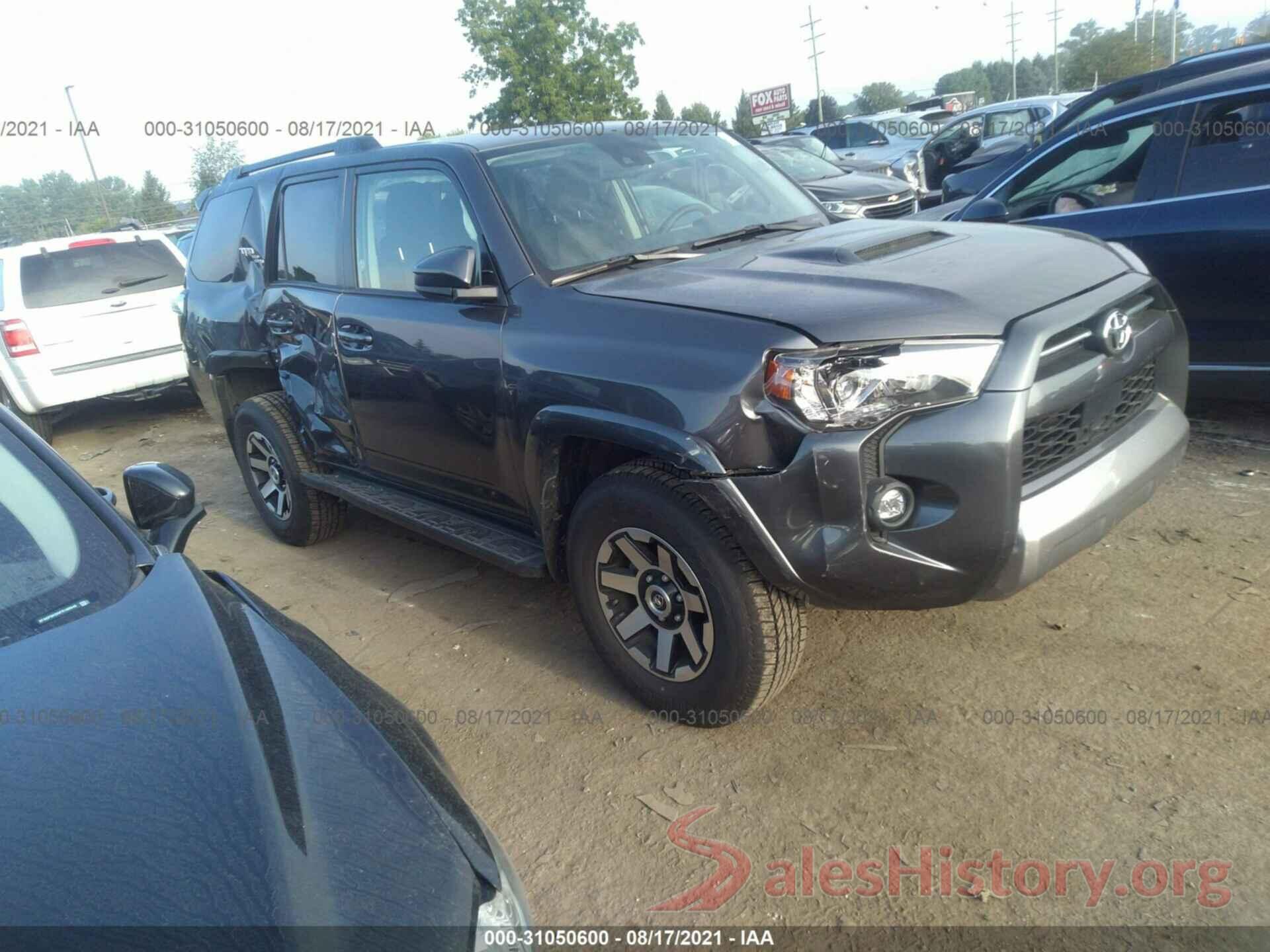 JTEPU5JR4M5932980 2021 TOYOTA 4RUNNER