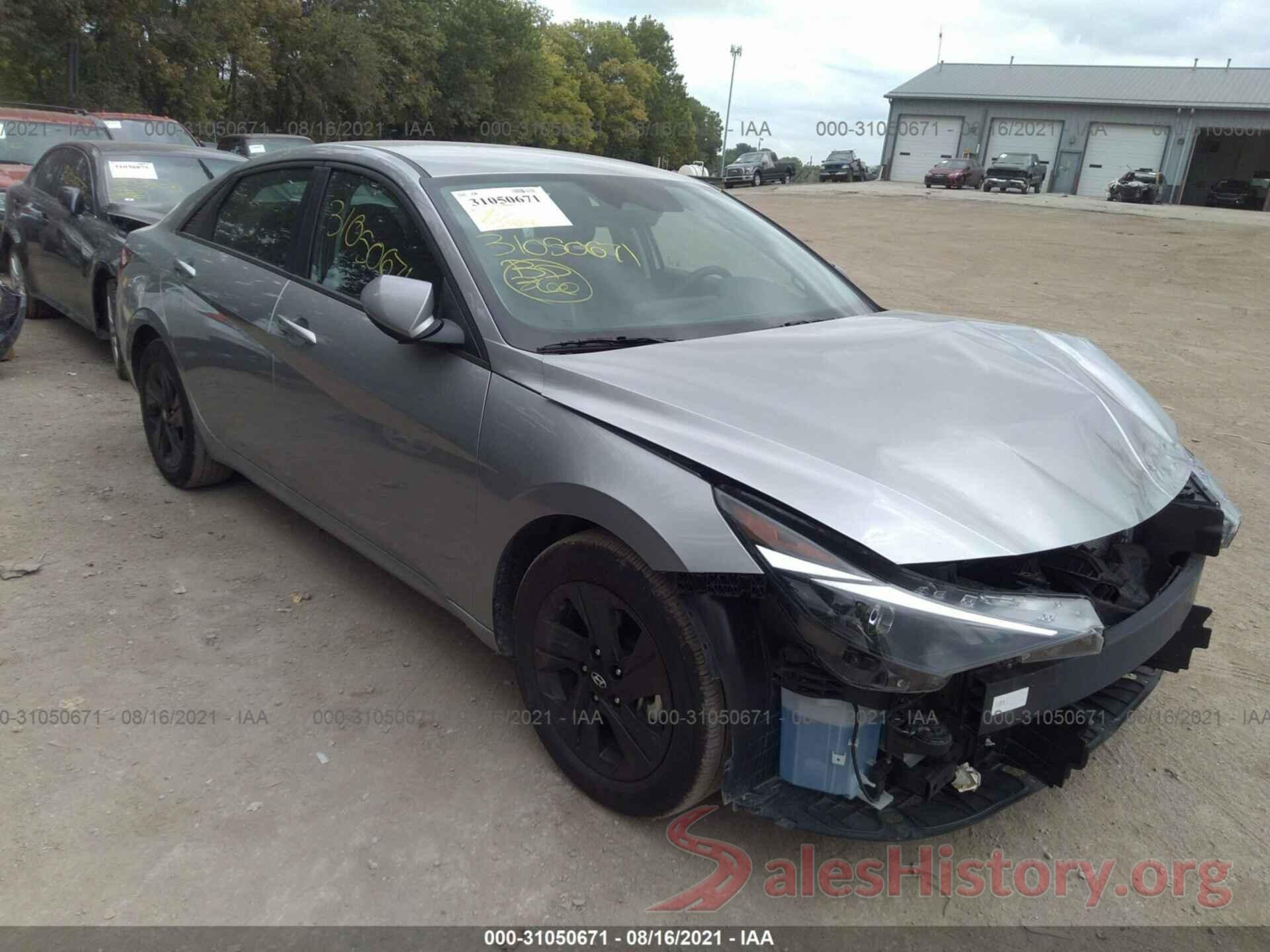 5NPLM4AG1MH009125 2021 HYUNDAI ELANTRA