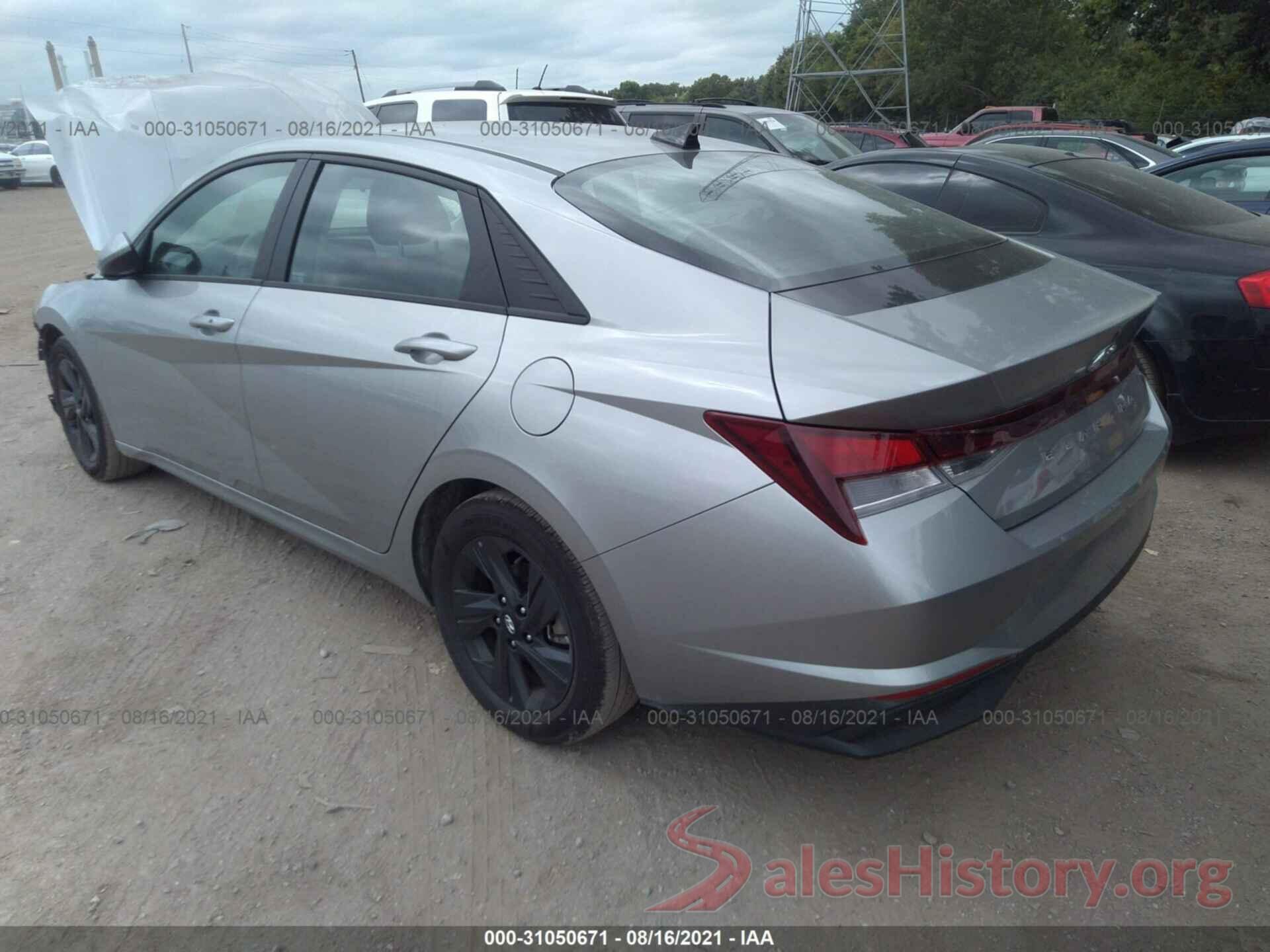 5NPLM4AG1MH009125 2021 HYUNDAI ELANTRA