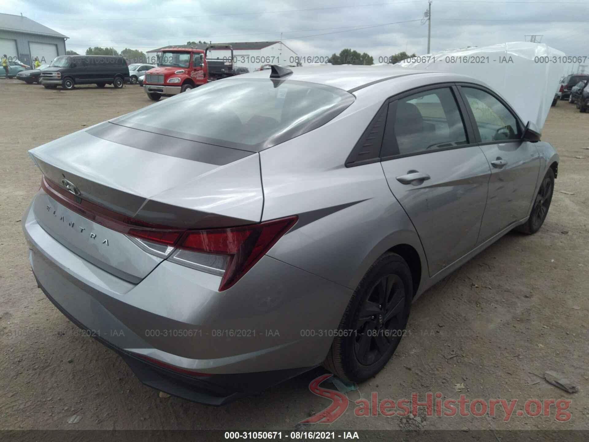 5NPLM4AG1MH009125 2021 HYUNDAI ELANTRA