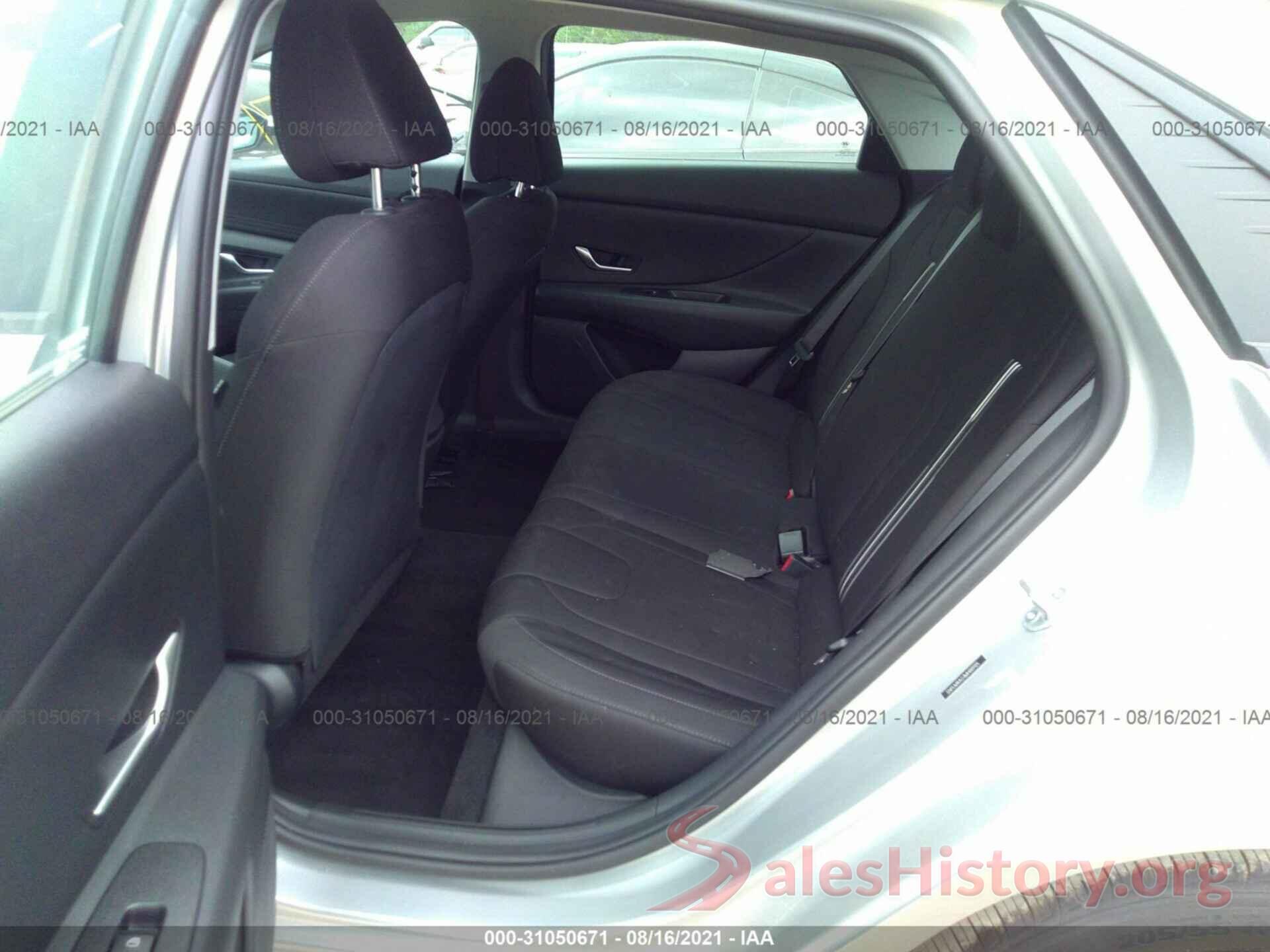 5NPLM4AG1MH009125 2021 HYUNDAI ELANTRA