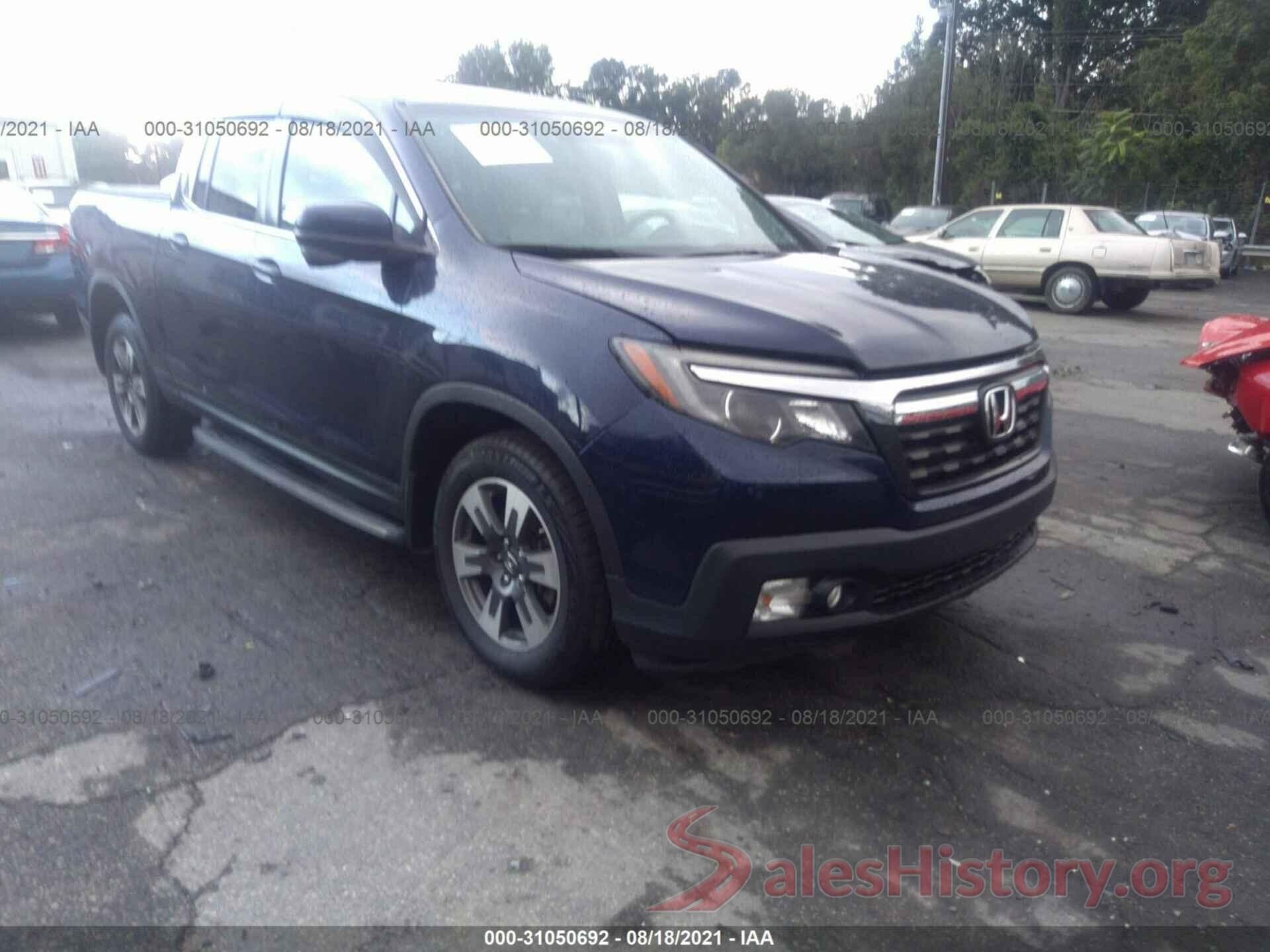 5FPYK3F65HB005614 2017 HONDA RIDGELINE