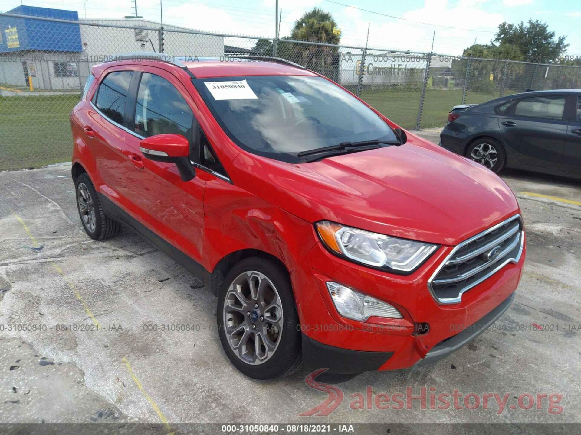 MAJ6S3KL8LC334900 2020 FORD ECOSPORT