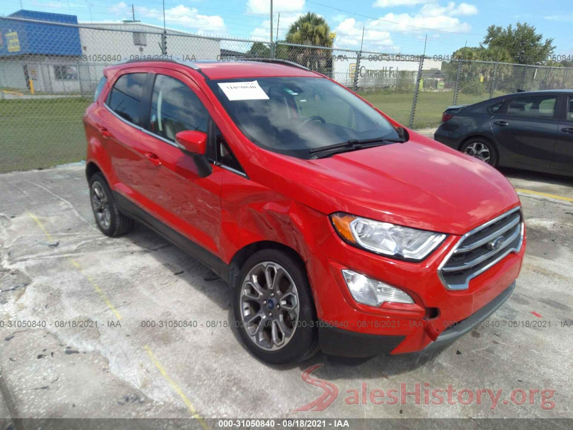 MAJ6S3KL8LC334900 2020 FORD ECOSPORT