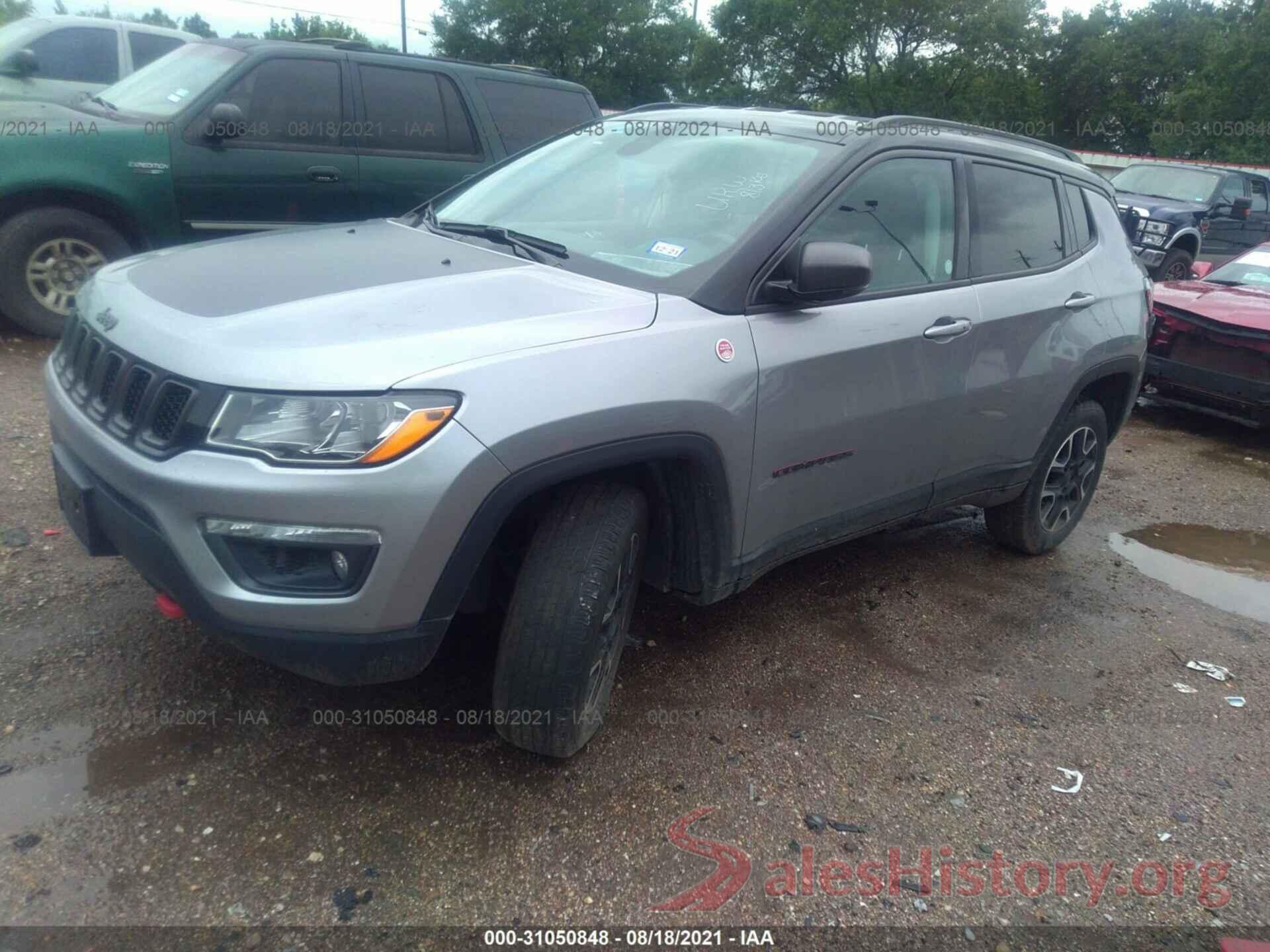 3C4NJDDB7LT162950 2020 JEEP COMPASS