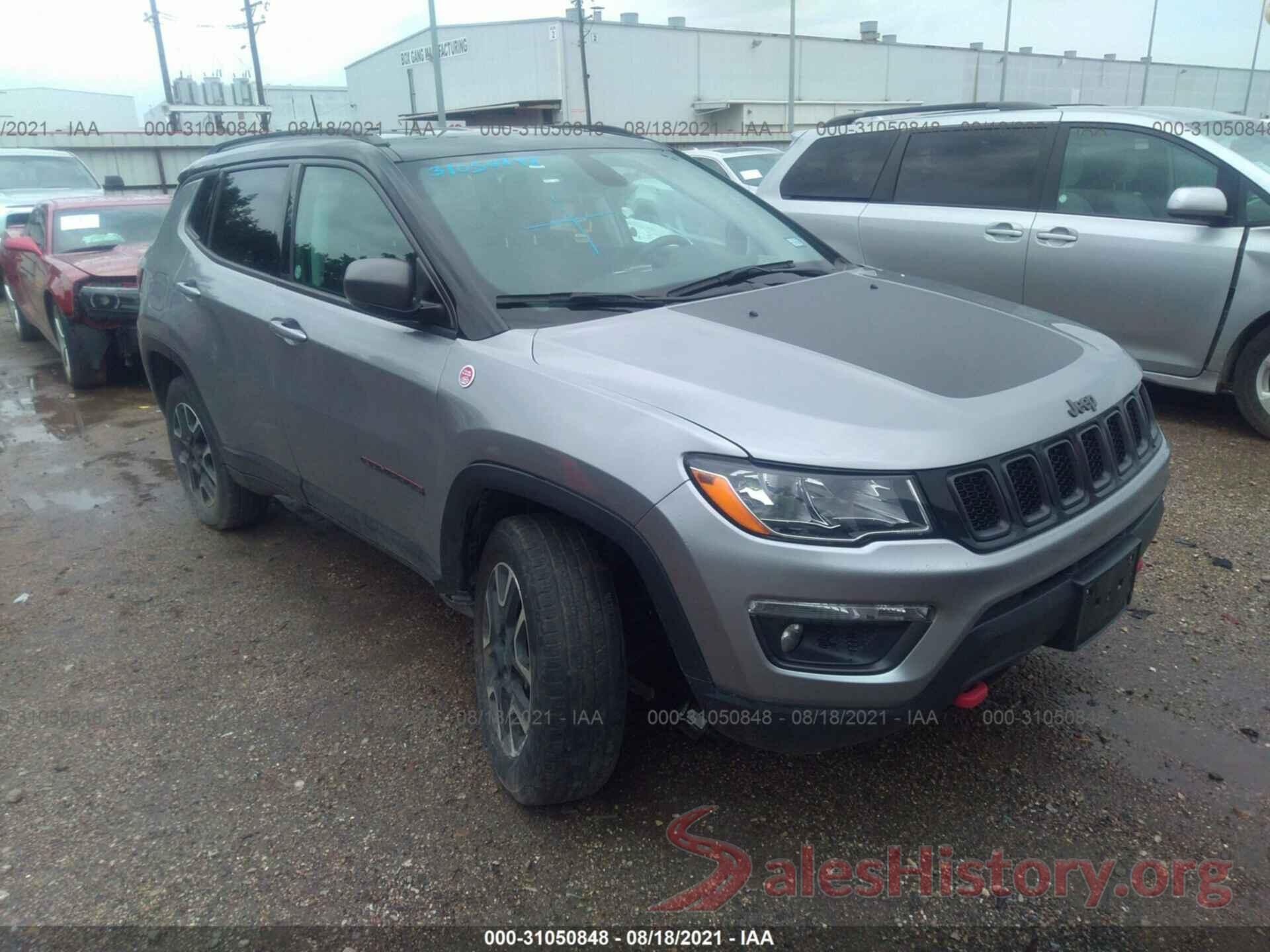 3C4NJDDB7LT162950 2020 JEEP COMPASS