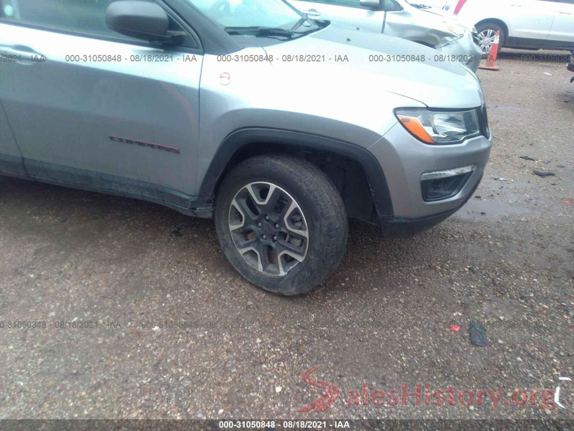 3C4NJDDB7LT162950 2020 JEEP COMPASS