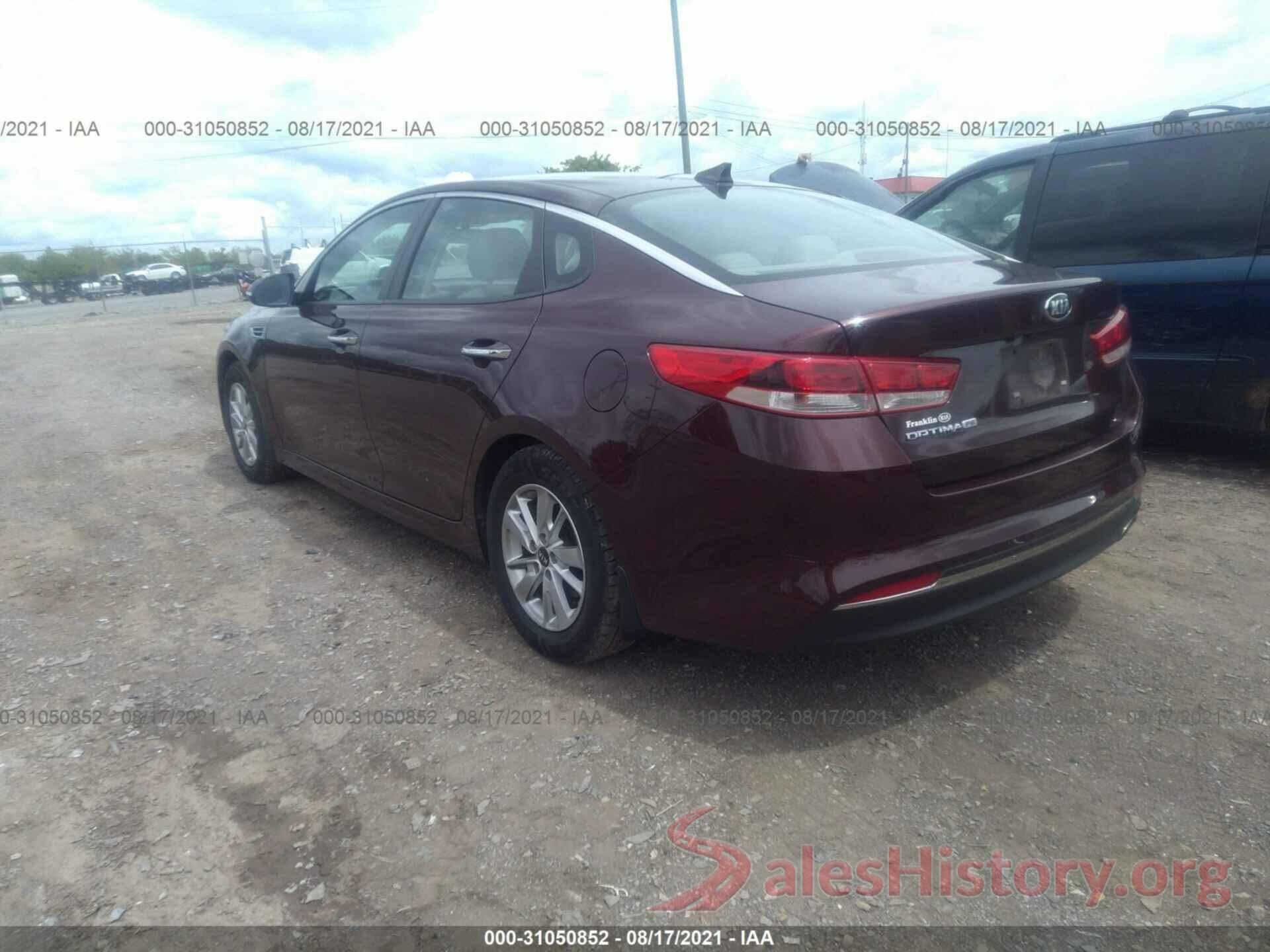 5XXGT4L30GG110591 2016 KIA OPTIMA