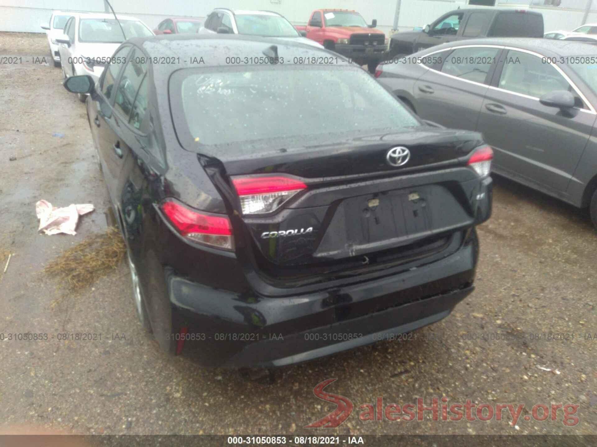 5YFEPRAE4LP096841 2020 TOYOTA COROLLA