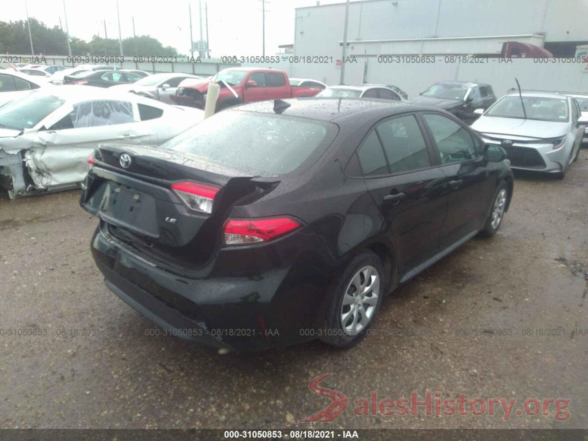 5YFEPRAE4LP096841 2020 TOYOTA COROLLA