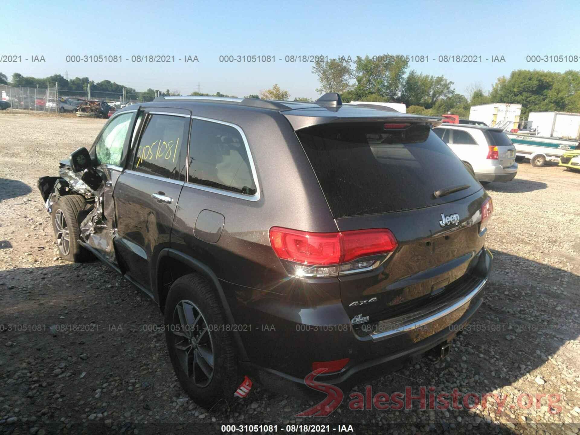 1C4RJFBG3JC237289 2018 JEEP GRAND CHEROKEE