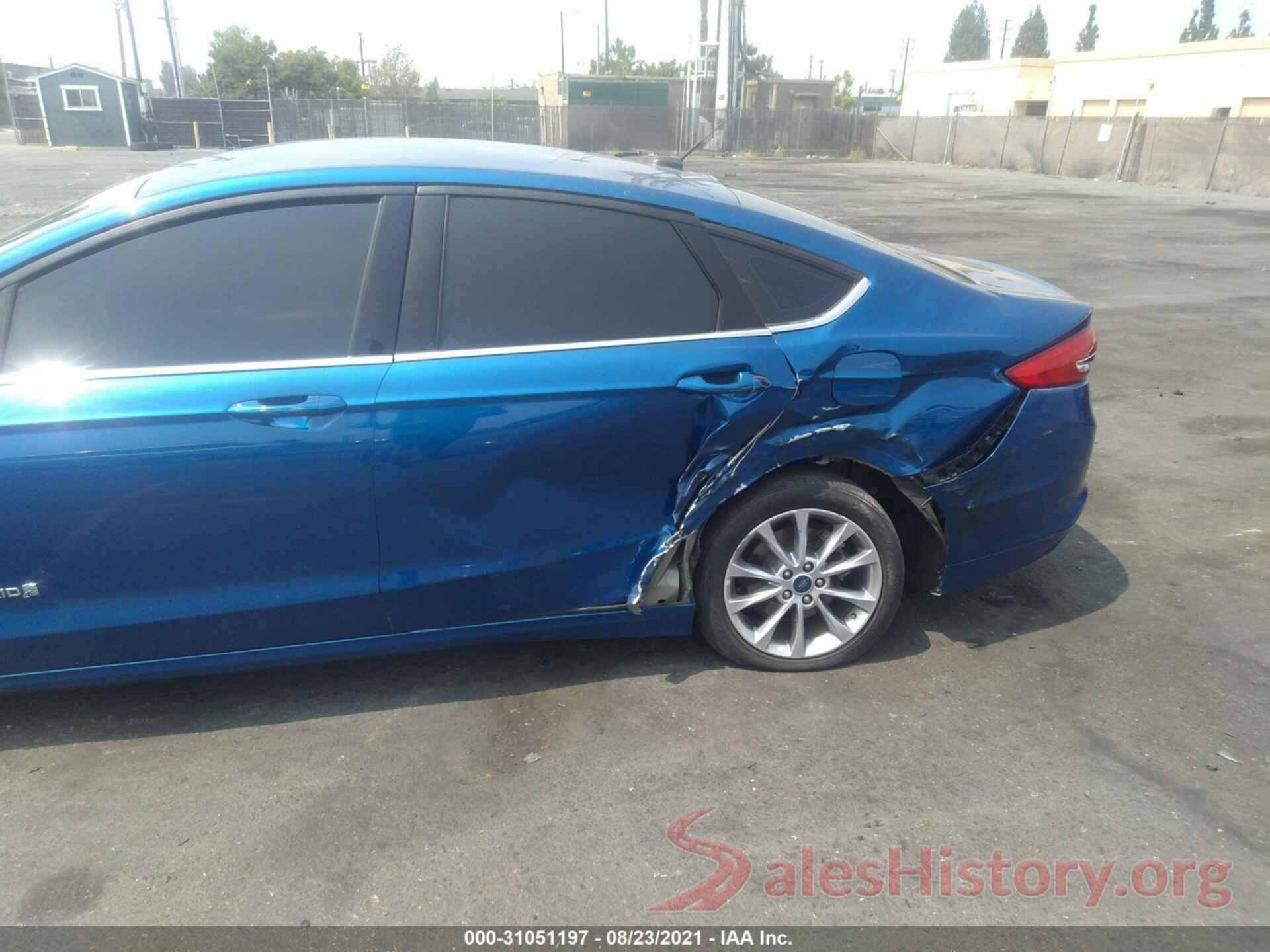 3FA6P0LU9HR306880 2017 FORD FUSION