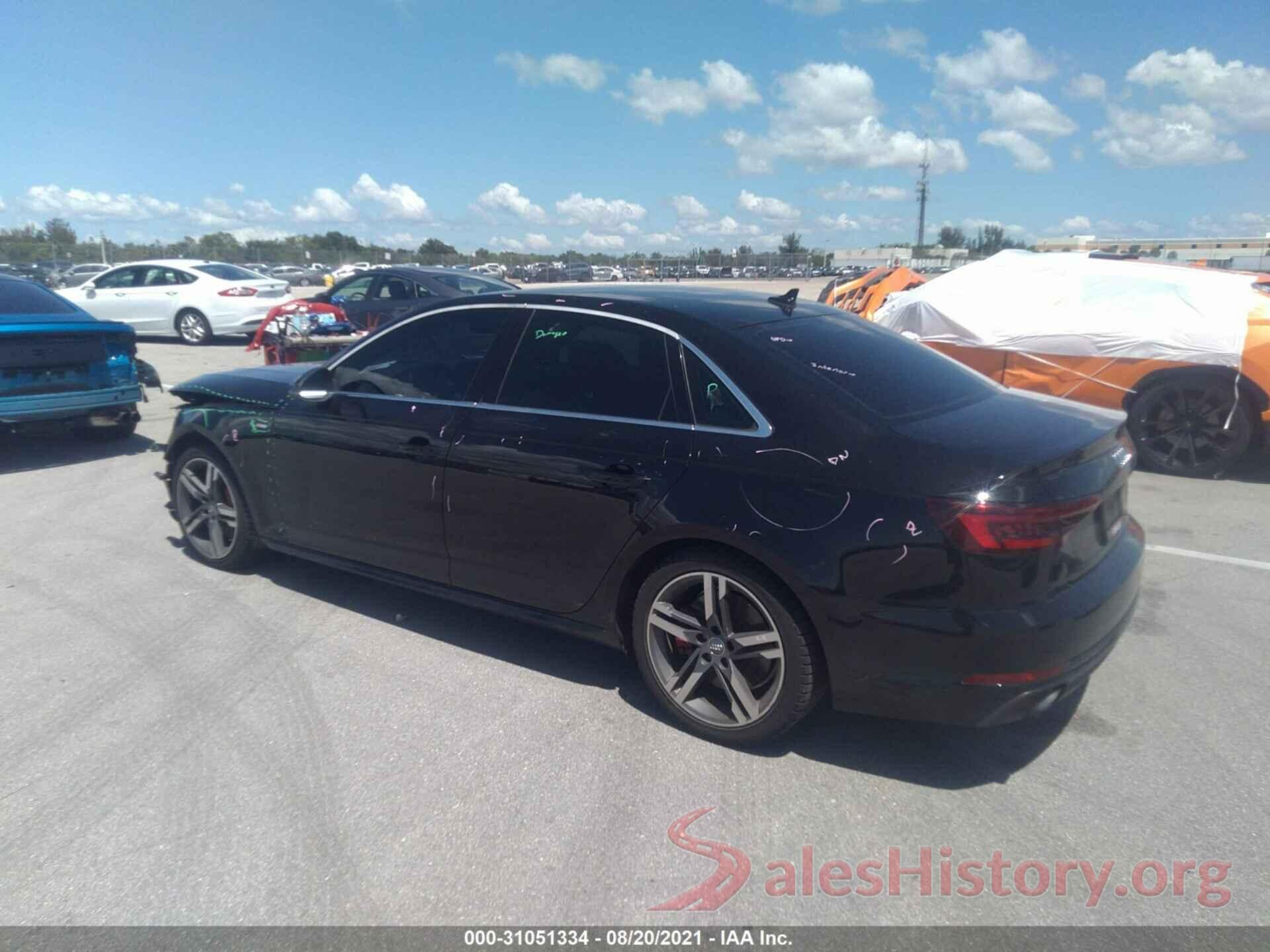 WAUENAF4XJA084148 2018 AUDI A4