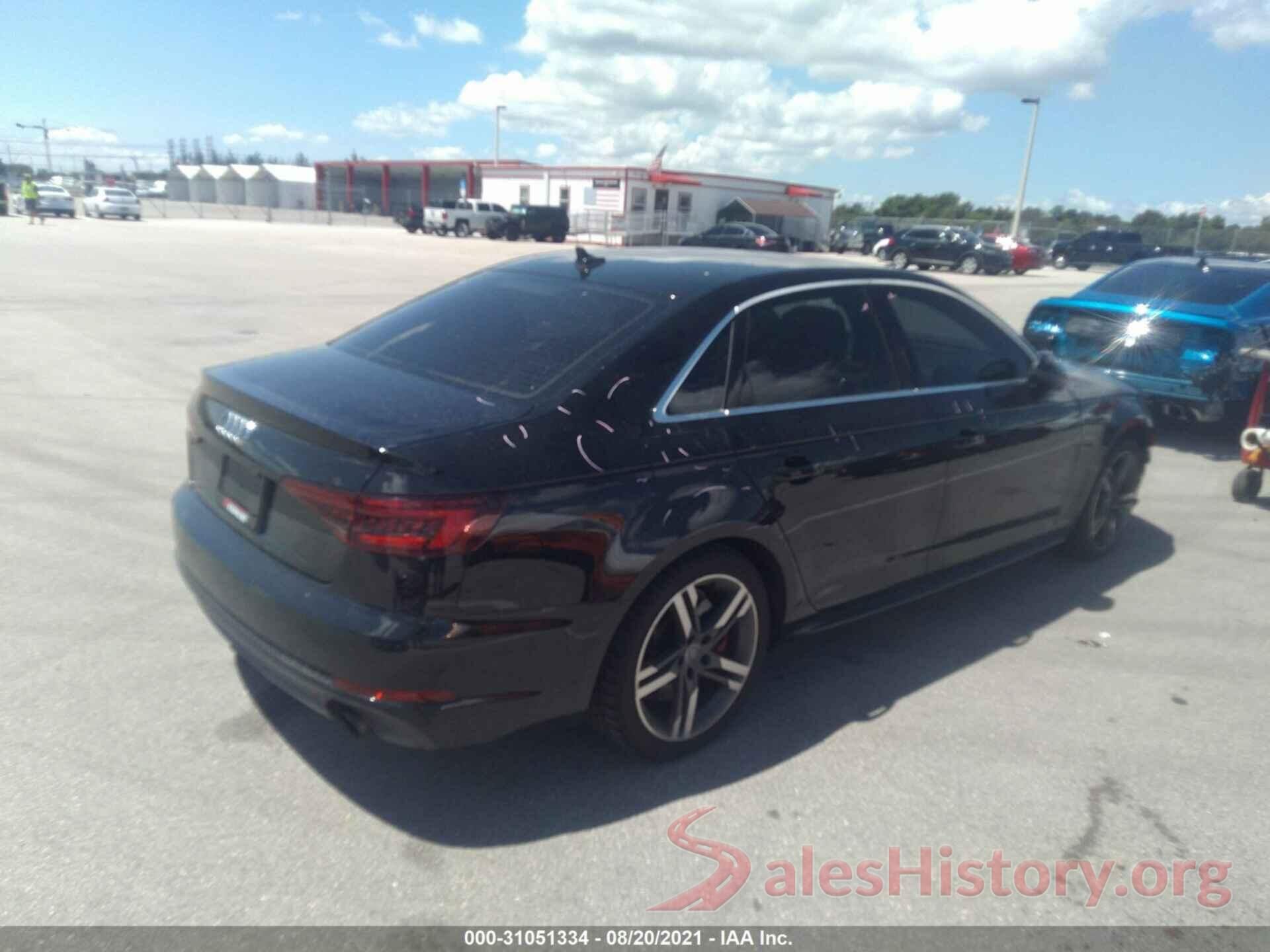 WAUENAF4XJA084148 2018 AUDI A4