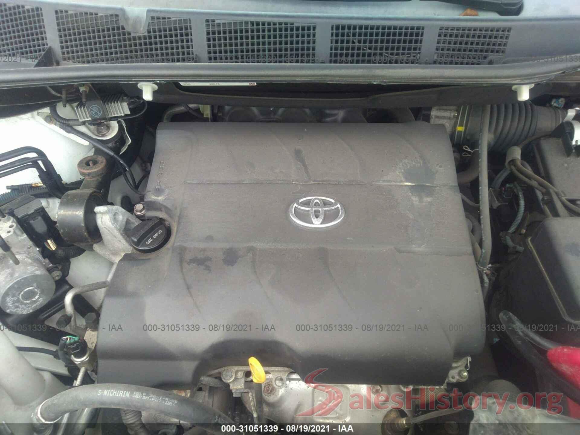 5TDYK3DCXFS589180 2015 TOYOTA SIENNA