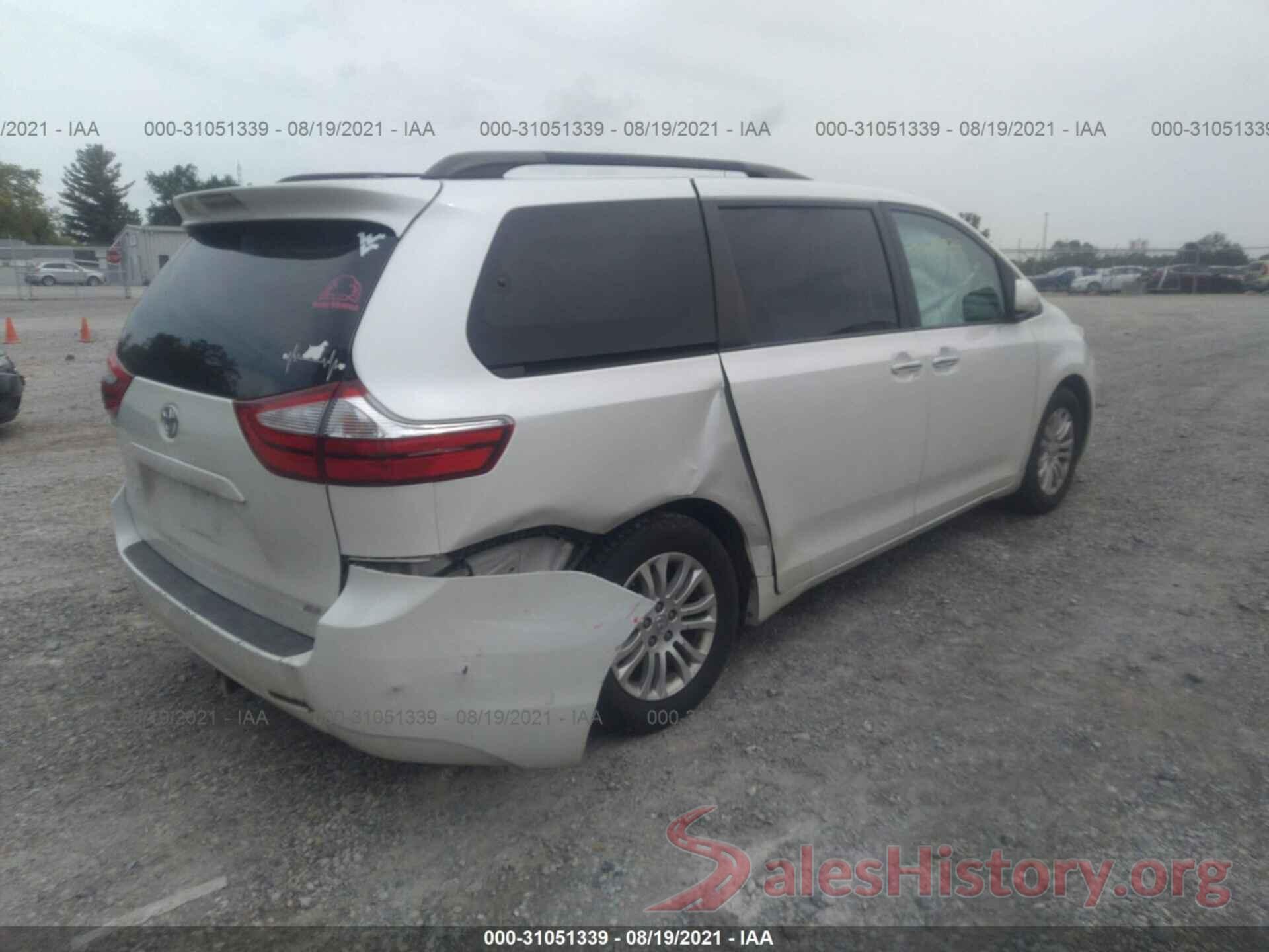 5TDYK3DCXFS589180 2015 TOYOTA SIENNA