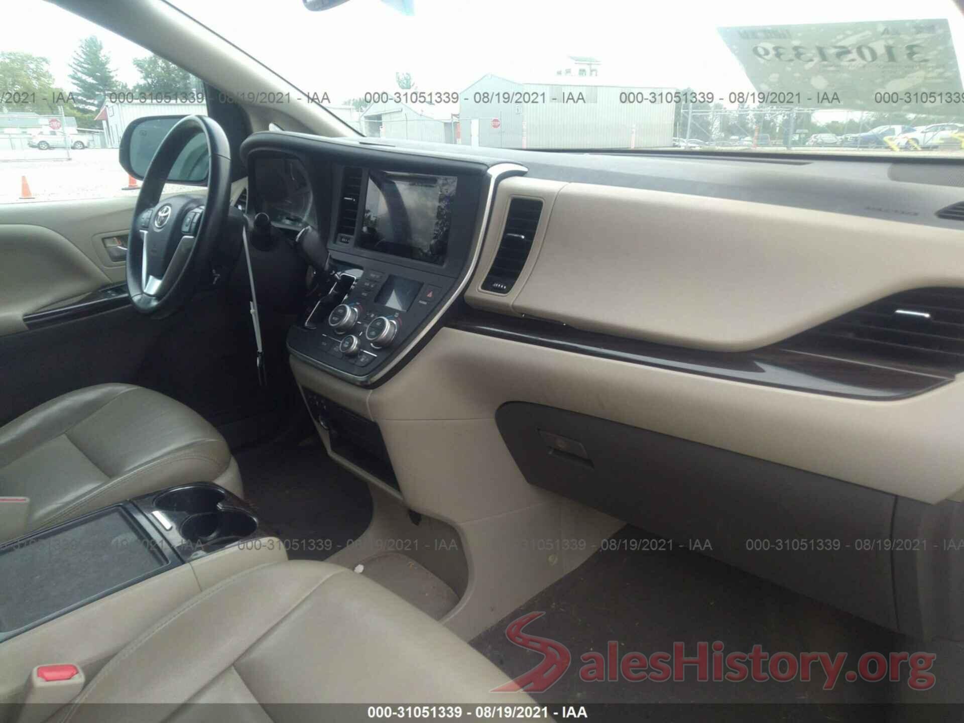 5TDYK3DCXFS589180 2015 TOYOTA SIENNA