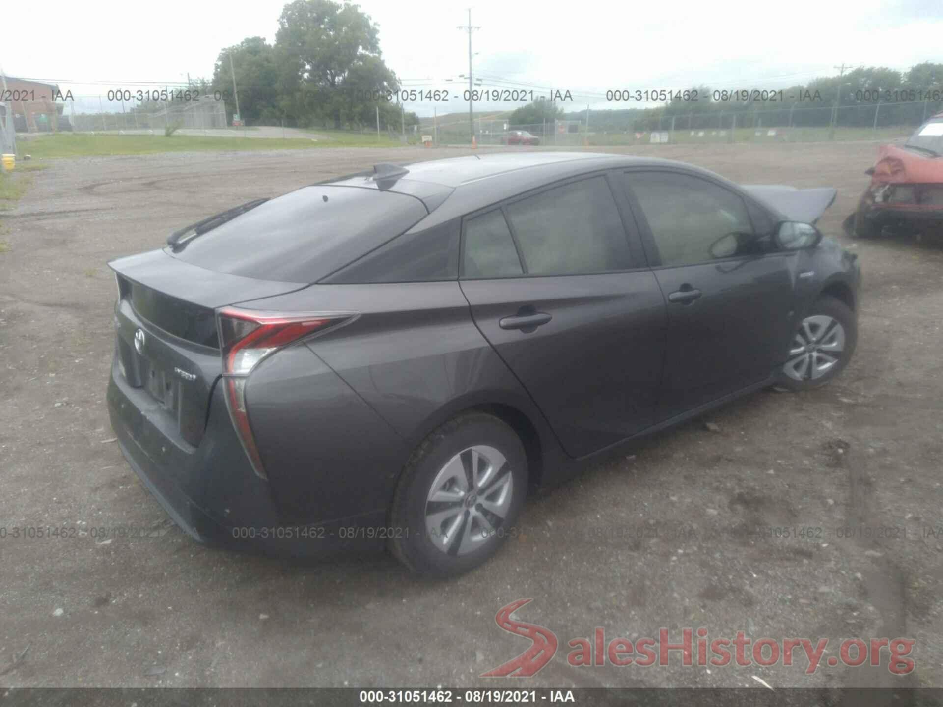 JTDKBRFU8J3597917 2018 TOYOTA PRIUS