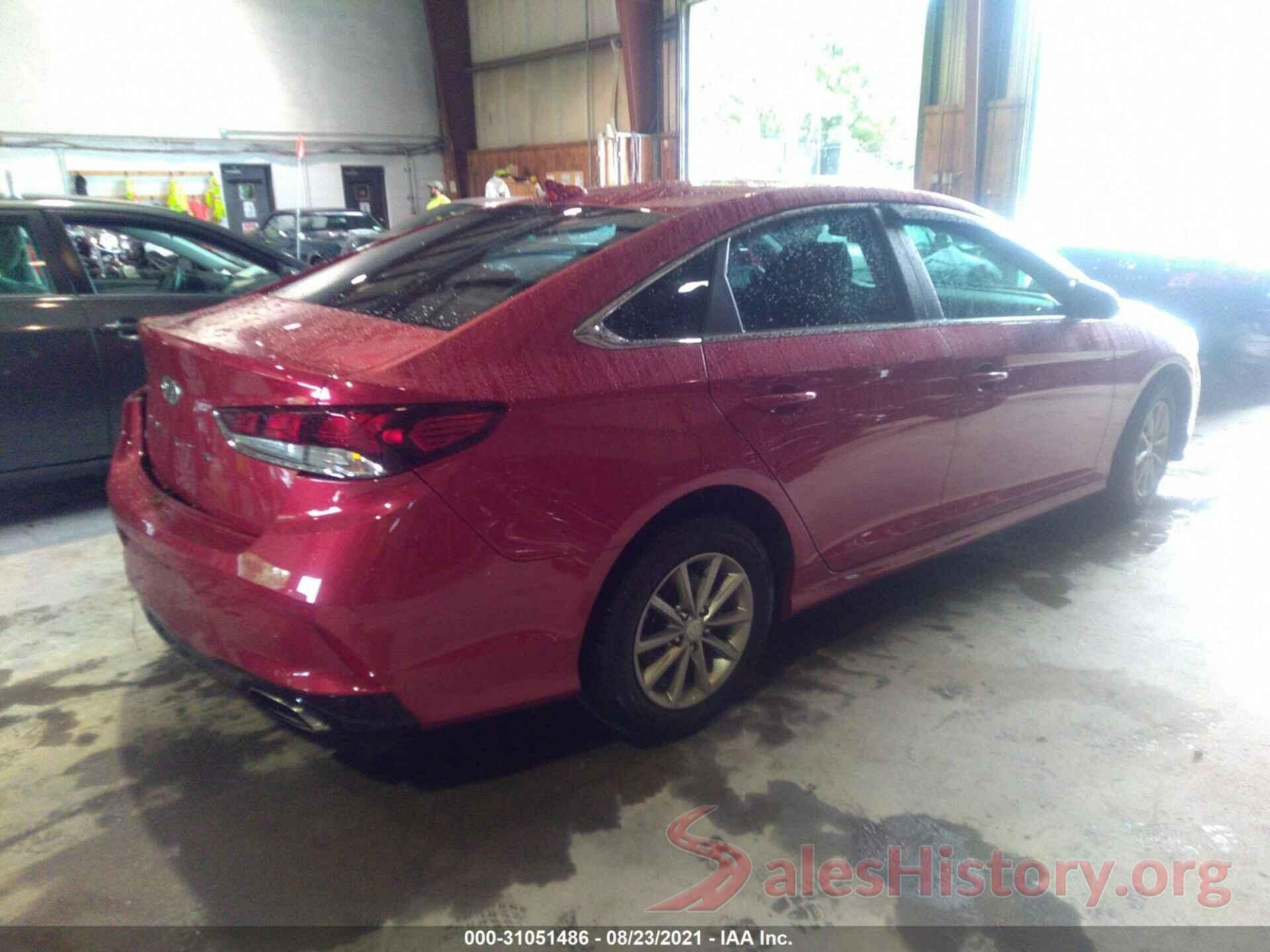 5NPE24AFXKH819615 2019 HYUNDAI SONATA