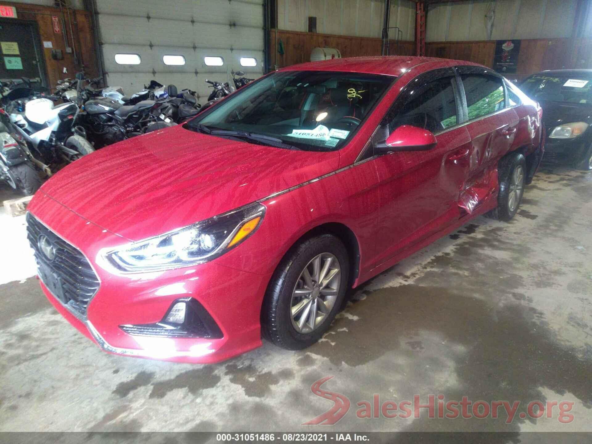 5NPE24AFXKH819615 2019 HYUNDAI SONATA